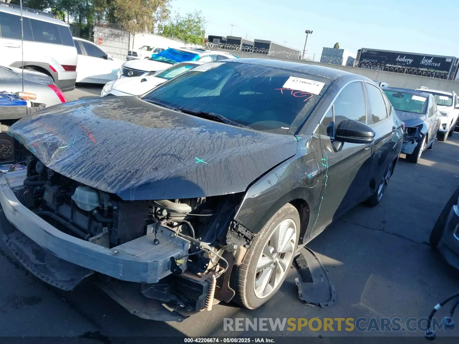 2 Photograph of a damaged car JHMZC5F11KC005316 HONDA CLARITY PLUG-IN HYBRID 2019