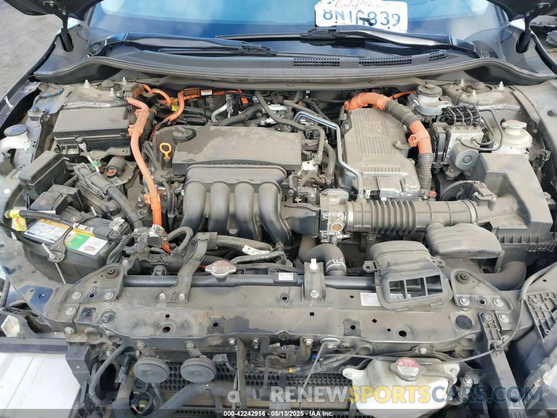 10 Photograph of a damaged car JHMZC5F13KC006824 HONDA CLARITY PLUG-IN HYBRID 2019