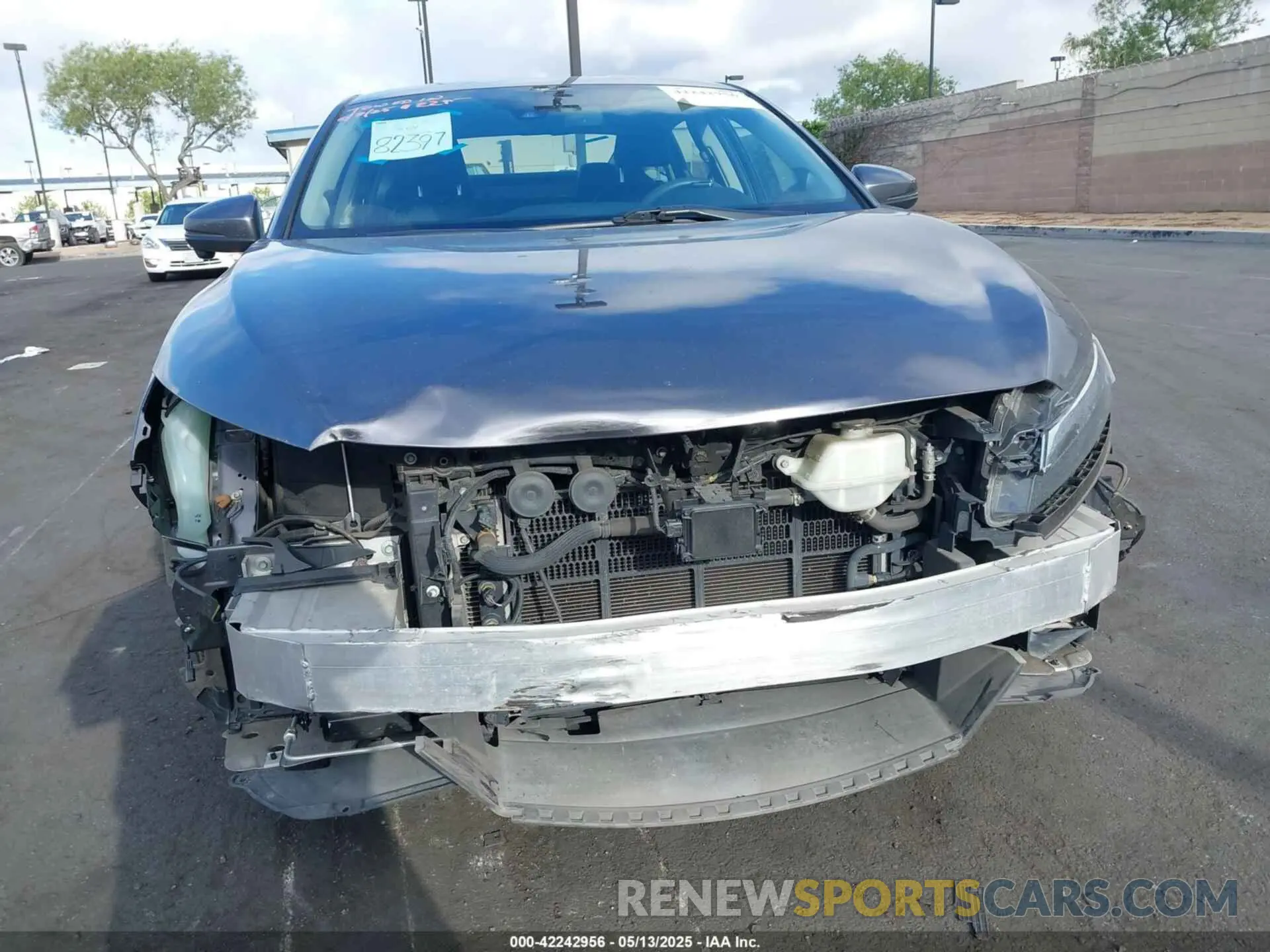 6 Photograph of a damaged car JHMZC5F13KC006824 HONDA CLARITY PLUG-IN HYBRID 2019