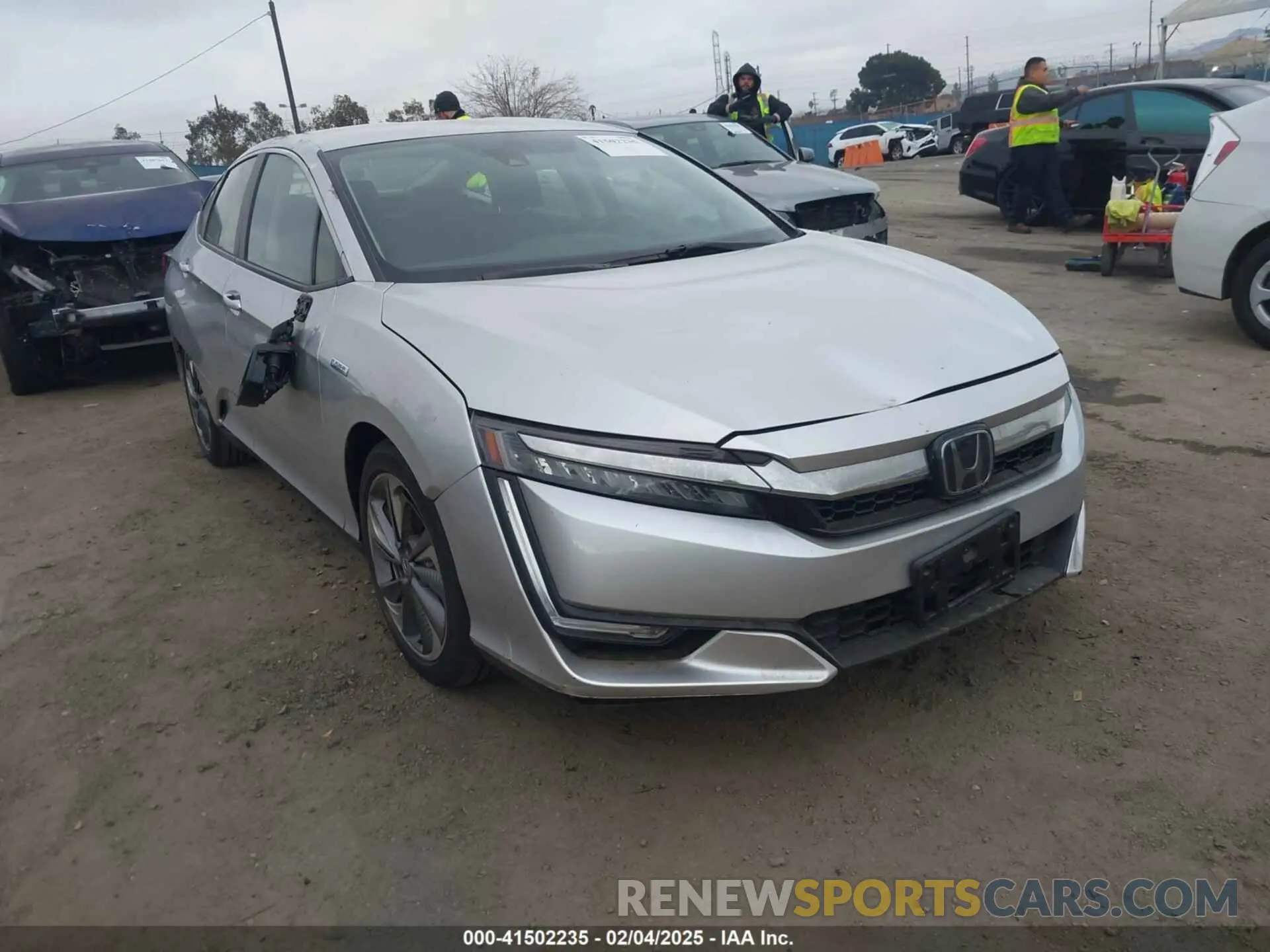 1 Photograph of a damaged car JHMZC5F36KC000792 HONDA CLARITY PLUG-IN HYBRID 2019
