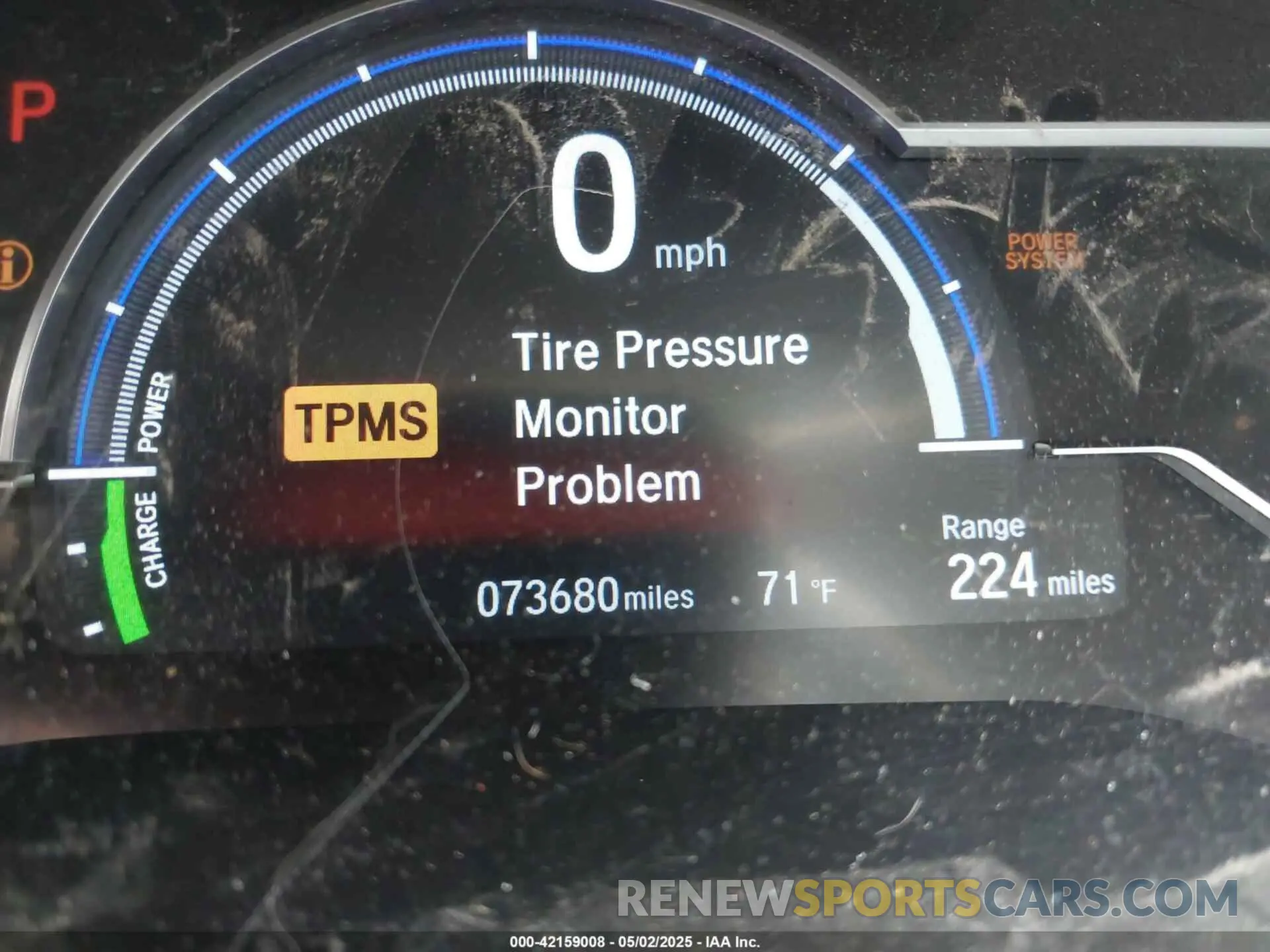 15 Photograph of a damaged car JHMZC5F16LC002204 HONDA CLARITY PLUG-IN HYBRID 2020