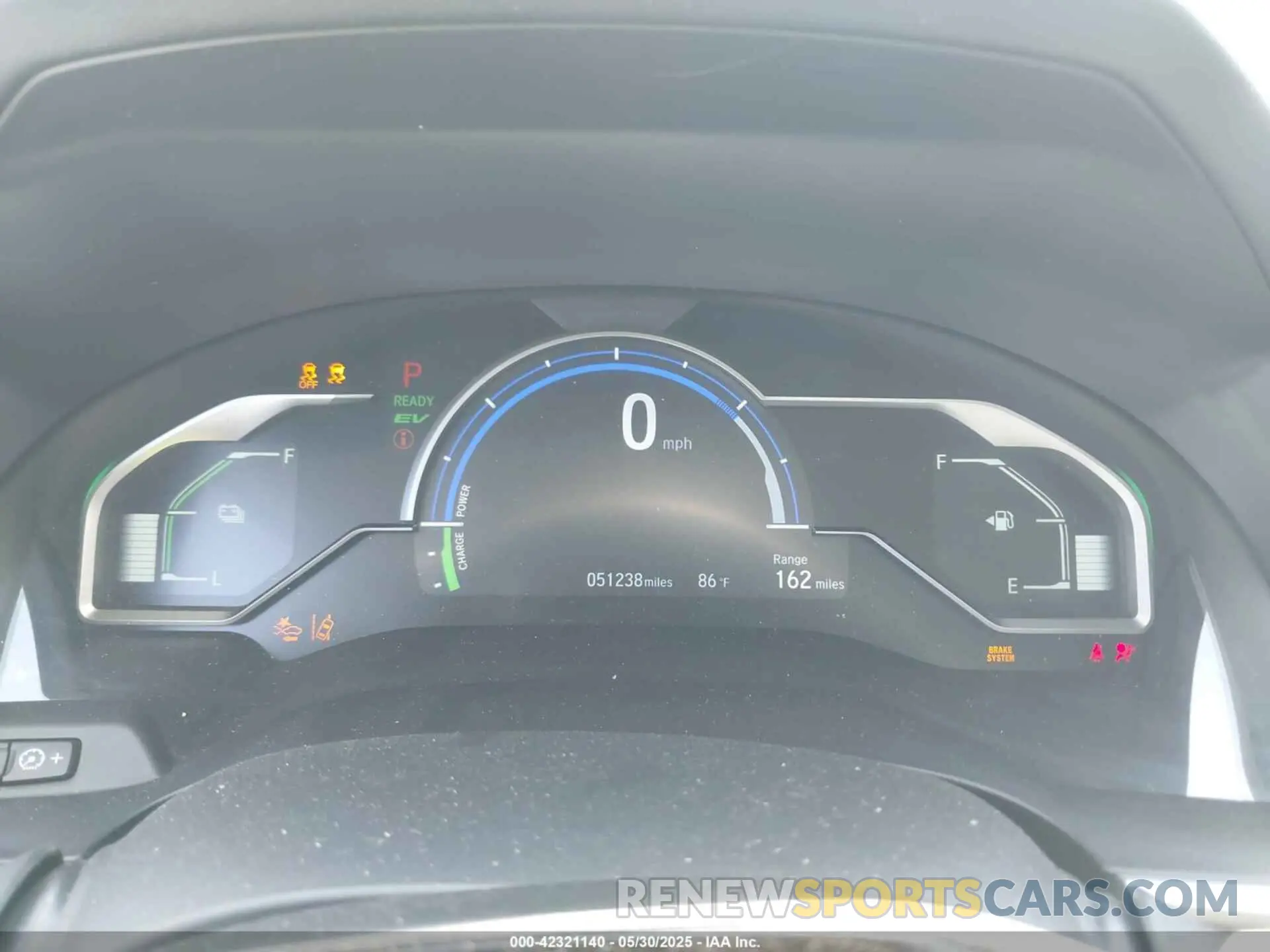 7 Photograph of a damaged car JHMZC5F17LC002213 HONDA CLARITY PLUG-IN HYBRID 2020