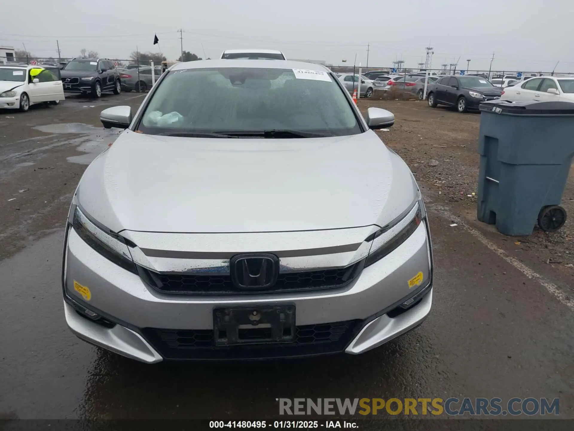 13 Photograph of a damaged car JHMZC5F11MC002032 HONDA CLARITY PLUG-IN HYBRID 2021