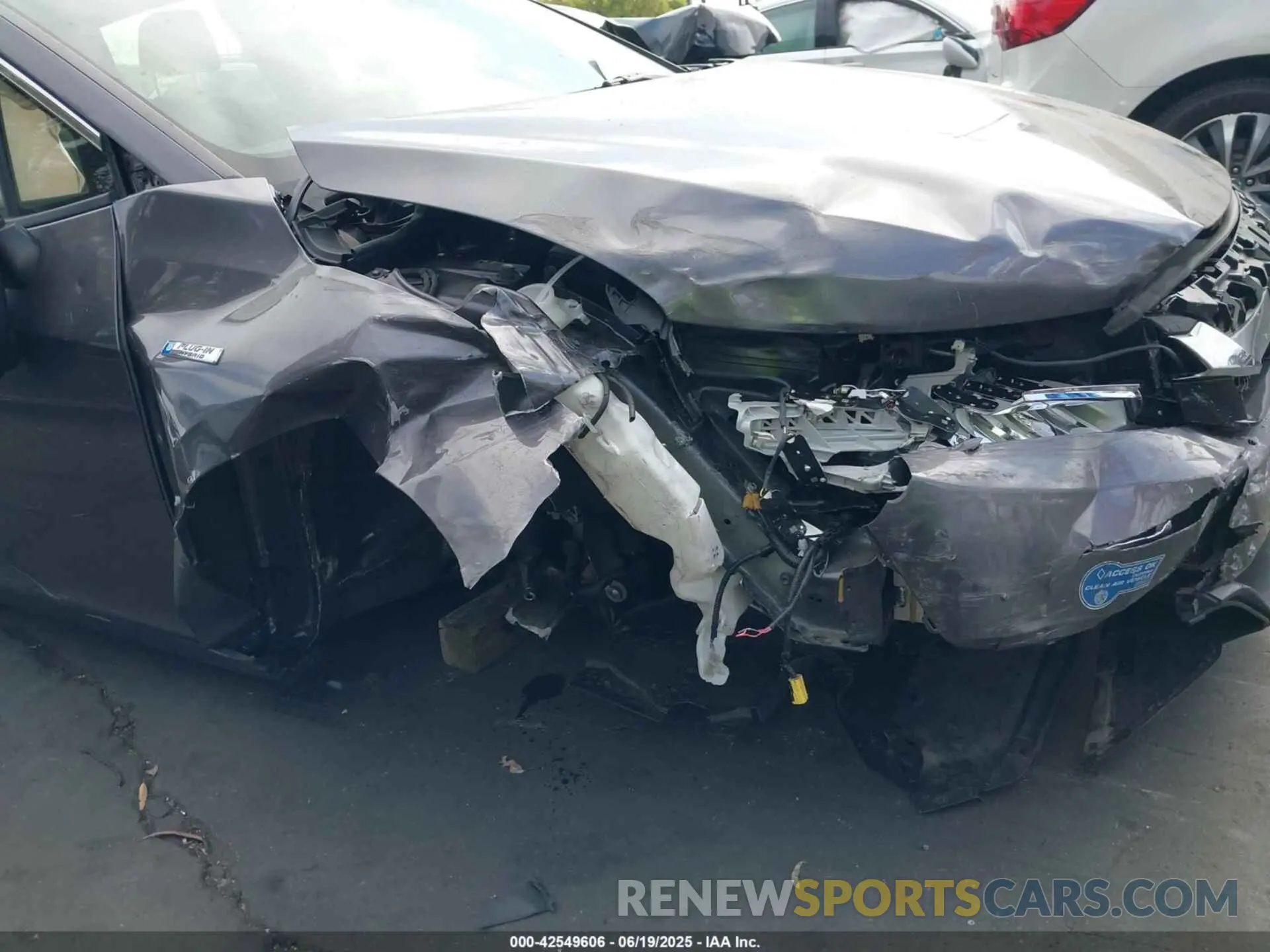 6 Photograph of a damaged car JHMZC5F35MC000091 HONDA CLARITY PLUG-IN HYBRID 2021