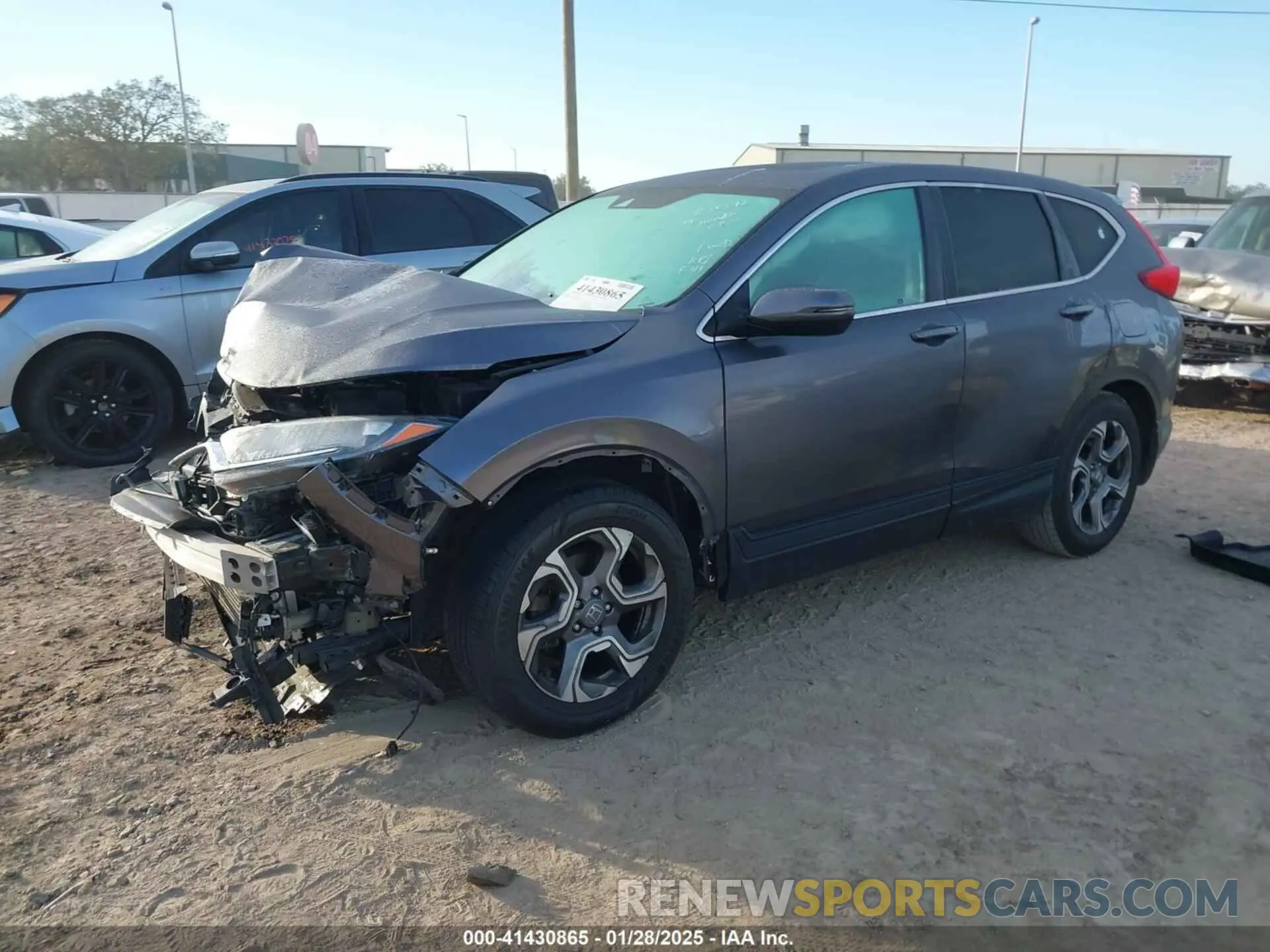 2 Photograph of a damaged car 2HKRW1H50KH508678 HONDA CR-V 2019