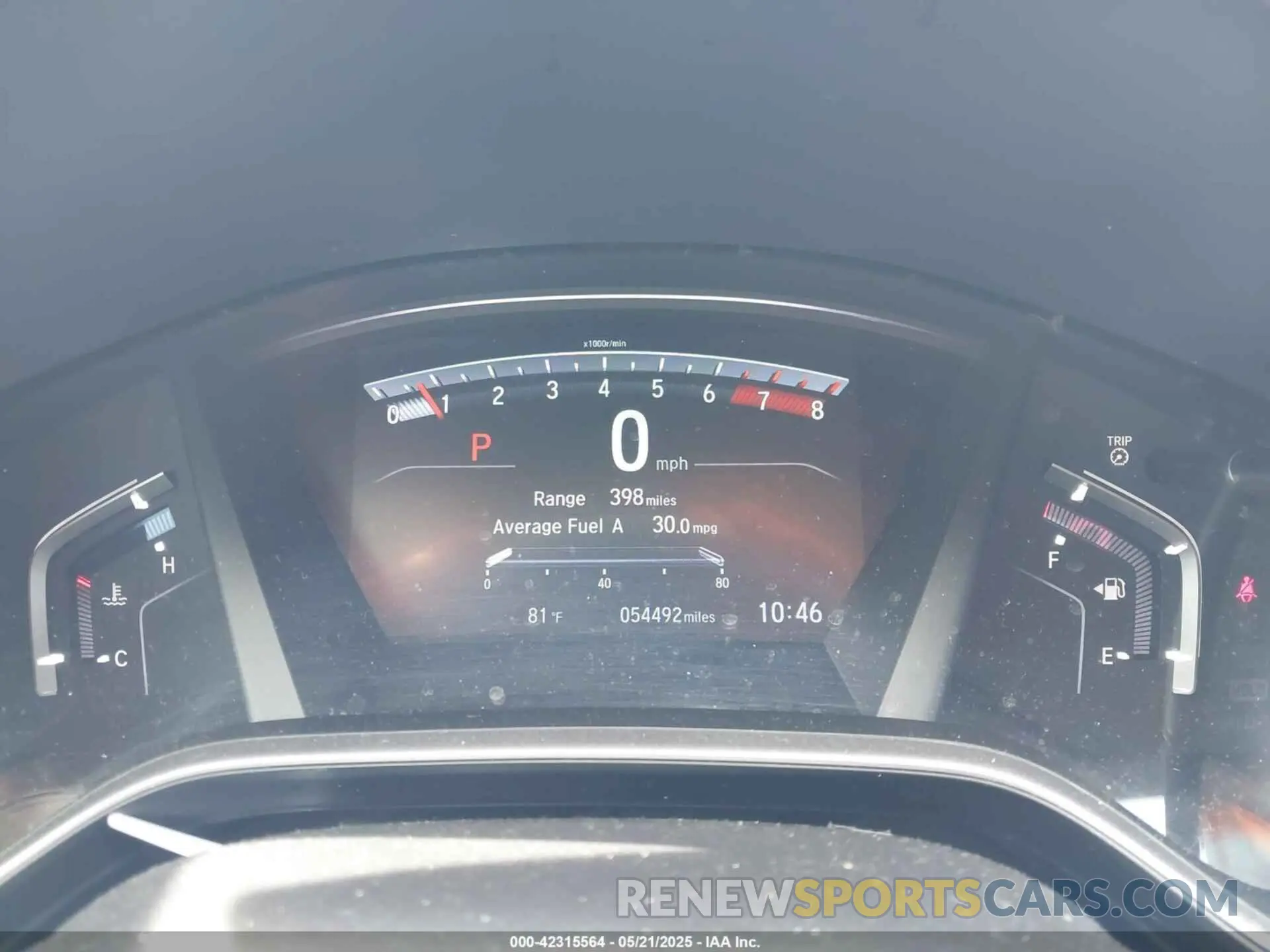 7 Photograph of a damaged car 2HKRW1H86KH502975 HONDA CR-V 2019