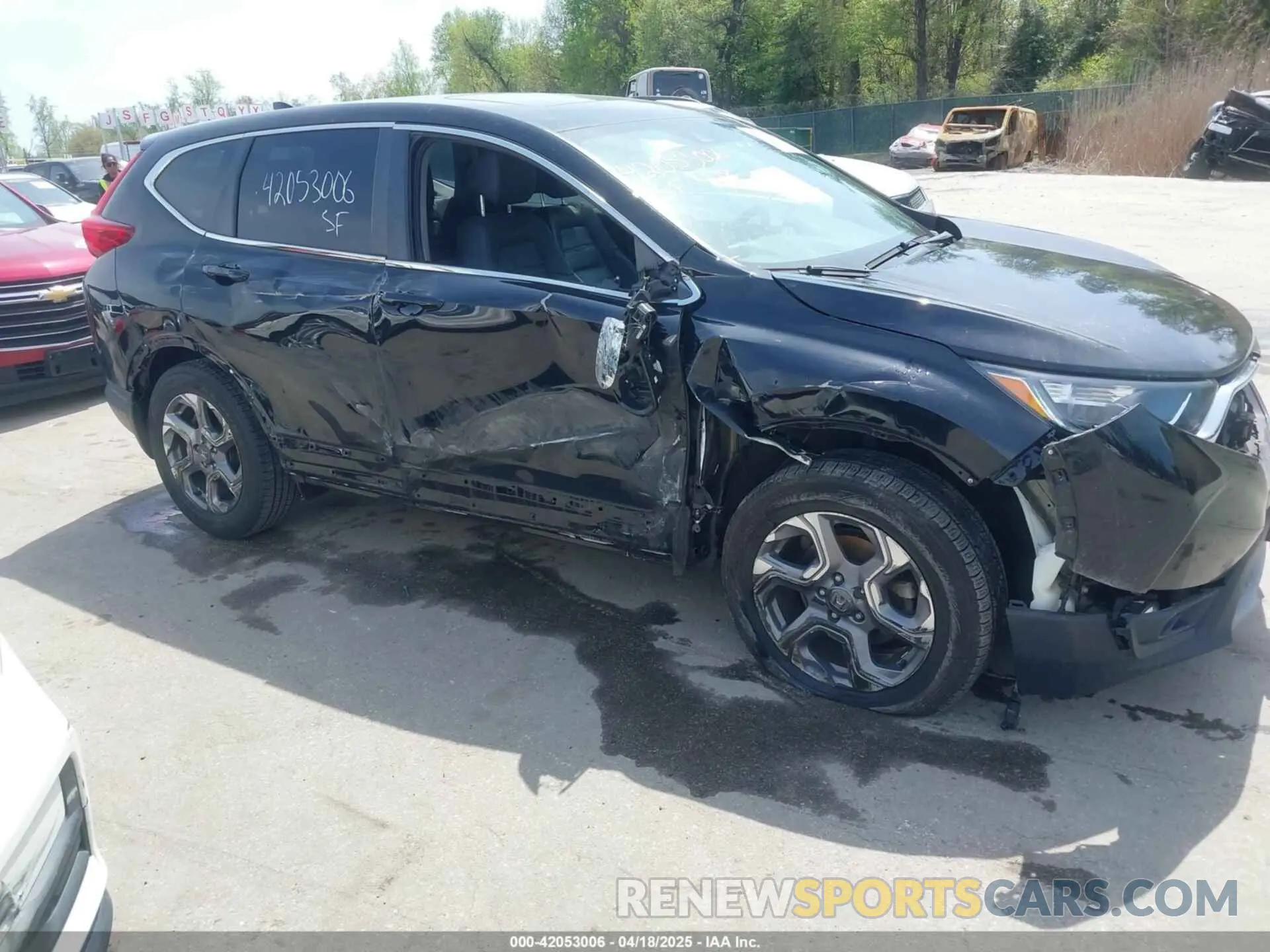 6 Photograph of a damaged car 2HKRW1H87KH513127 HONDA CR-V 2019