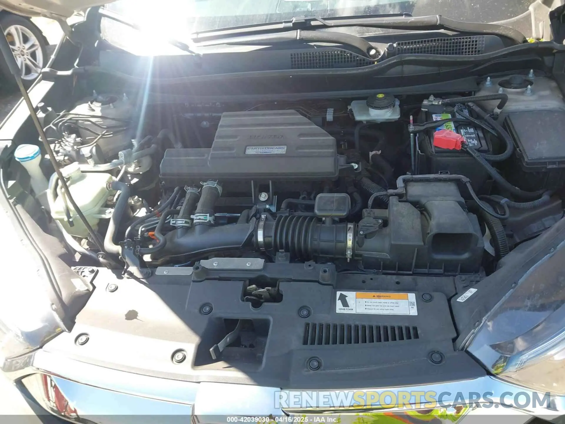 10 Photograph of a damaged car 2HKRW1H88KH506560 HONDA CR-V 2019