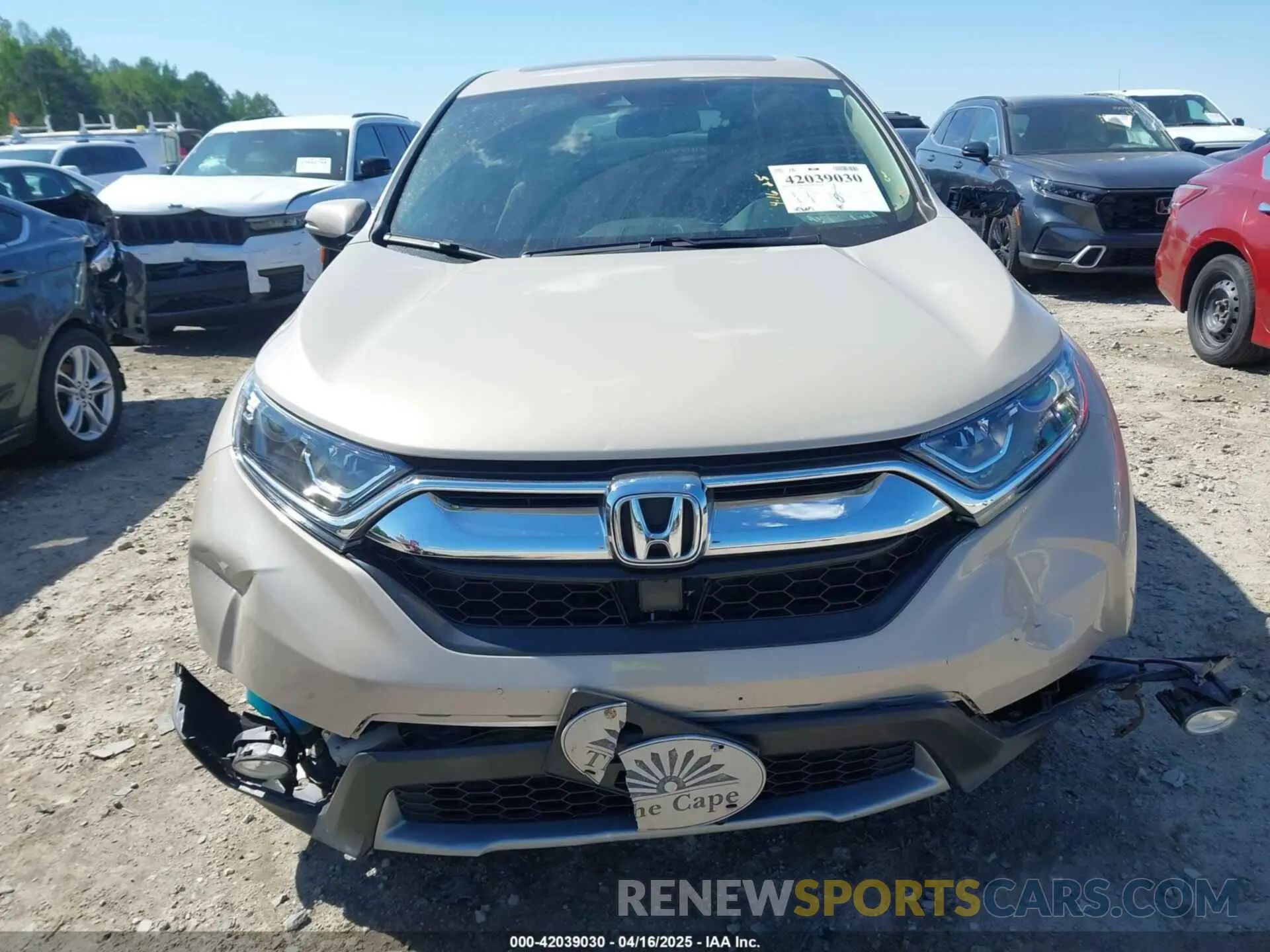 12 Photograph of a damaged car 2HKRW1H88KH506560 HONDA CR-V 2019