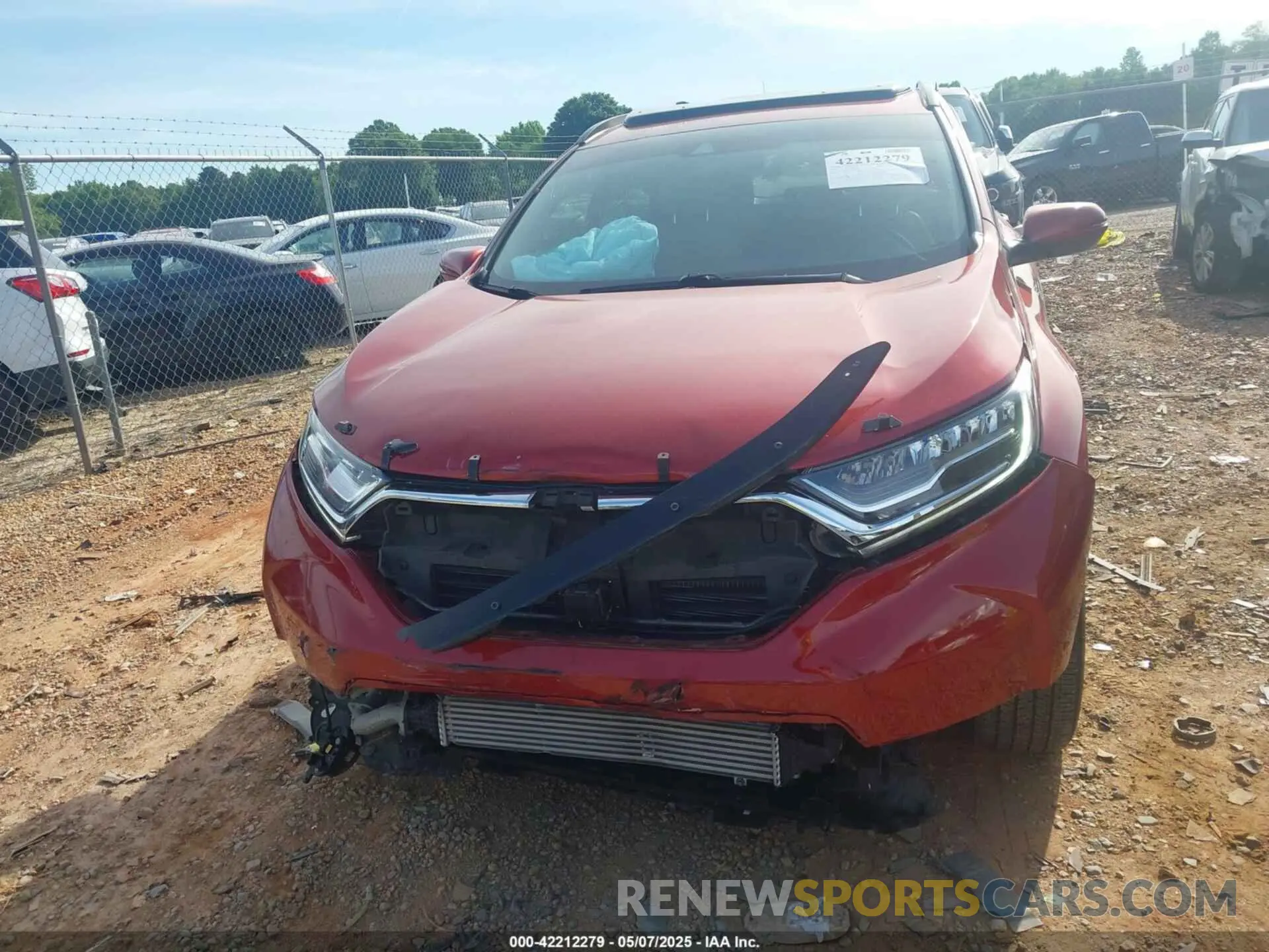 12 Photograph of a damaged car 2HKRW1H93KH505289 HONDA CR-V 2019