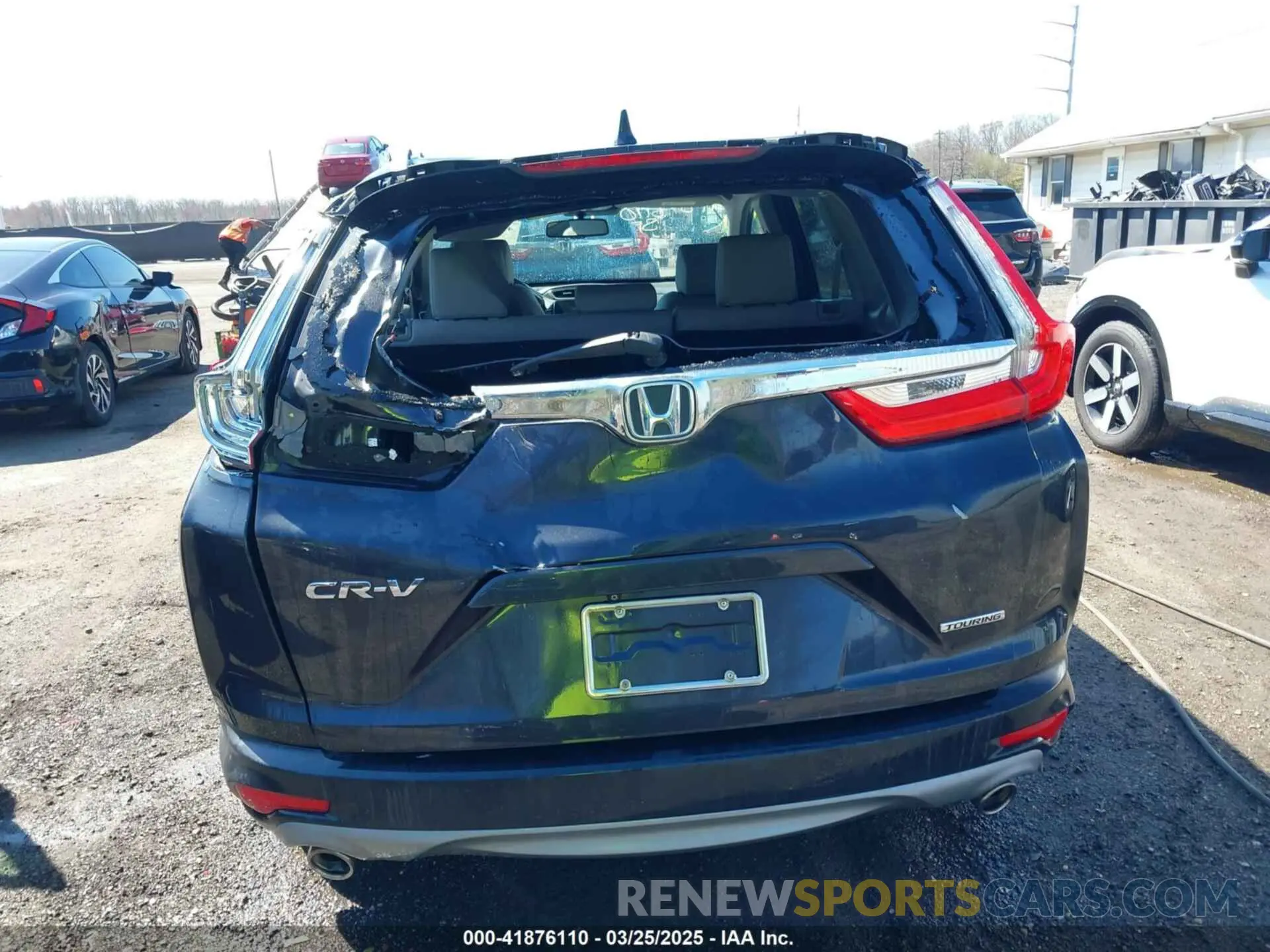 6 Photograph of a damaged car 2HKRW1H96KH505447 HONDA CR-V 2019