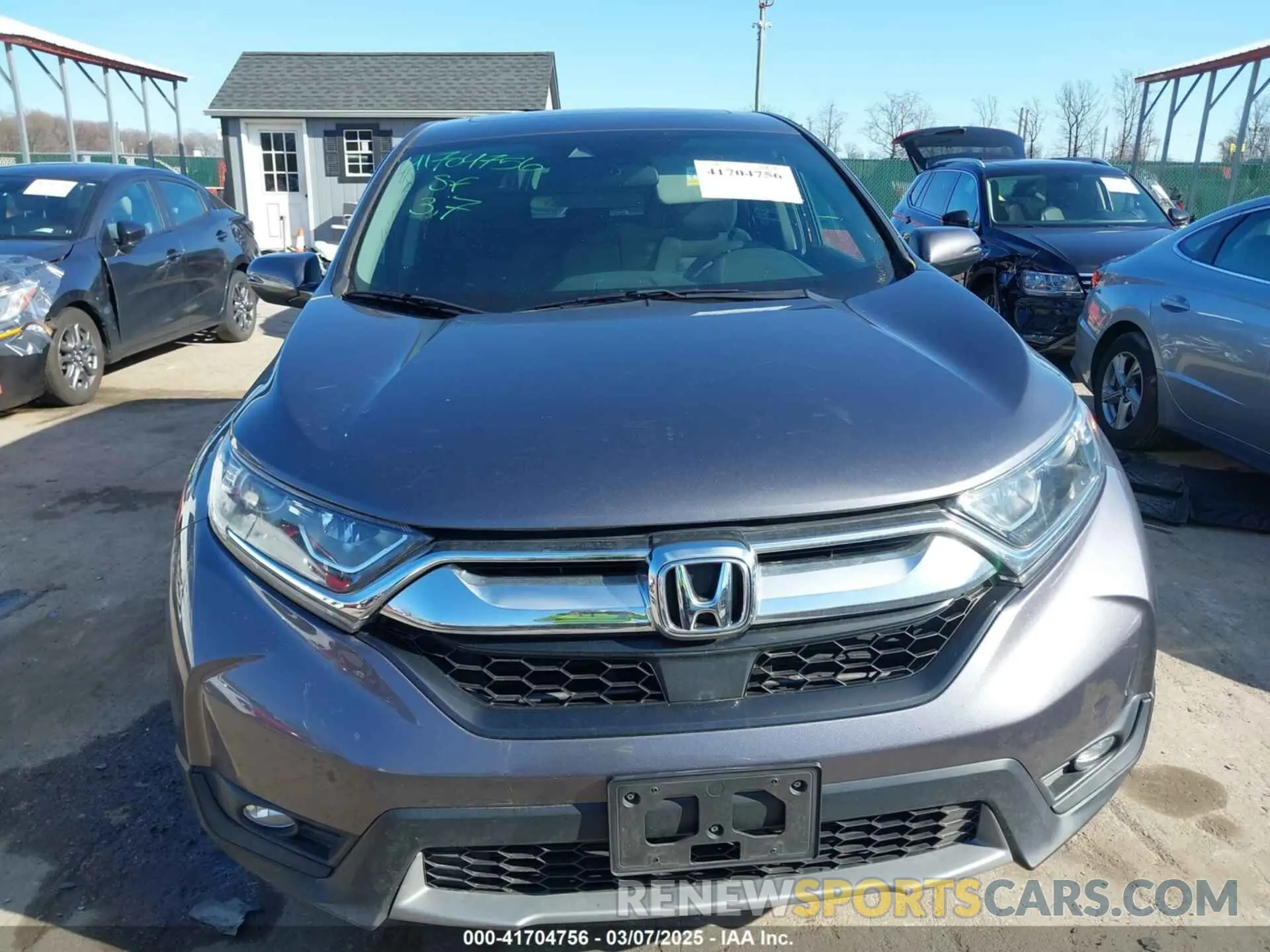 11 Photograph of a damaged car 2HKRW2H50KH637316 HONDA CR-V 2019