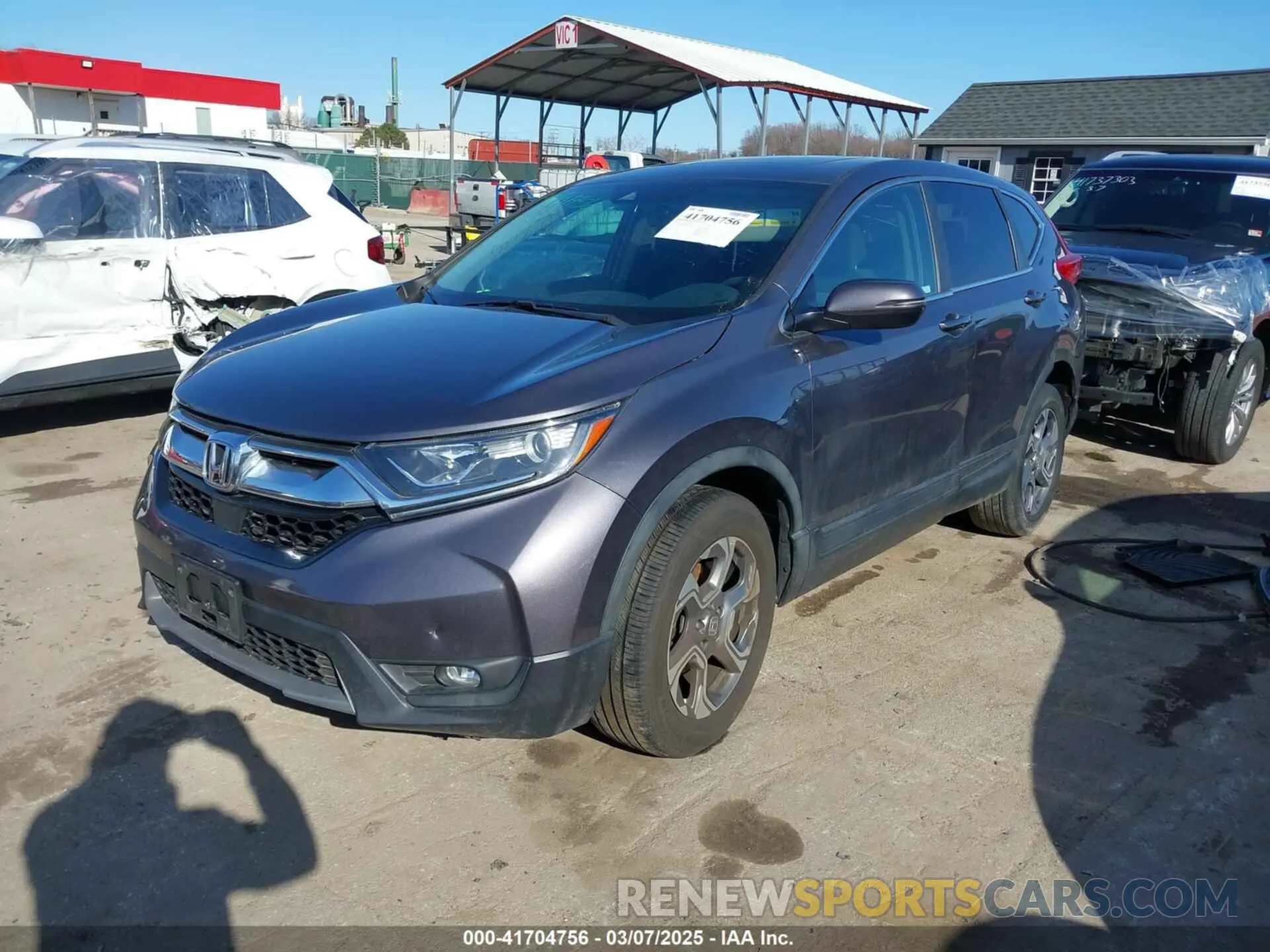 2 Photograph of a damaged car 2HKRW2H50KH637316 HONDA CR-V 2019