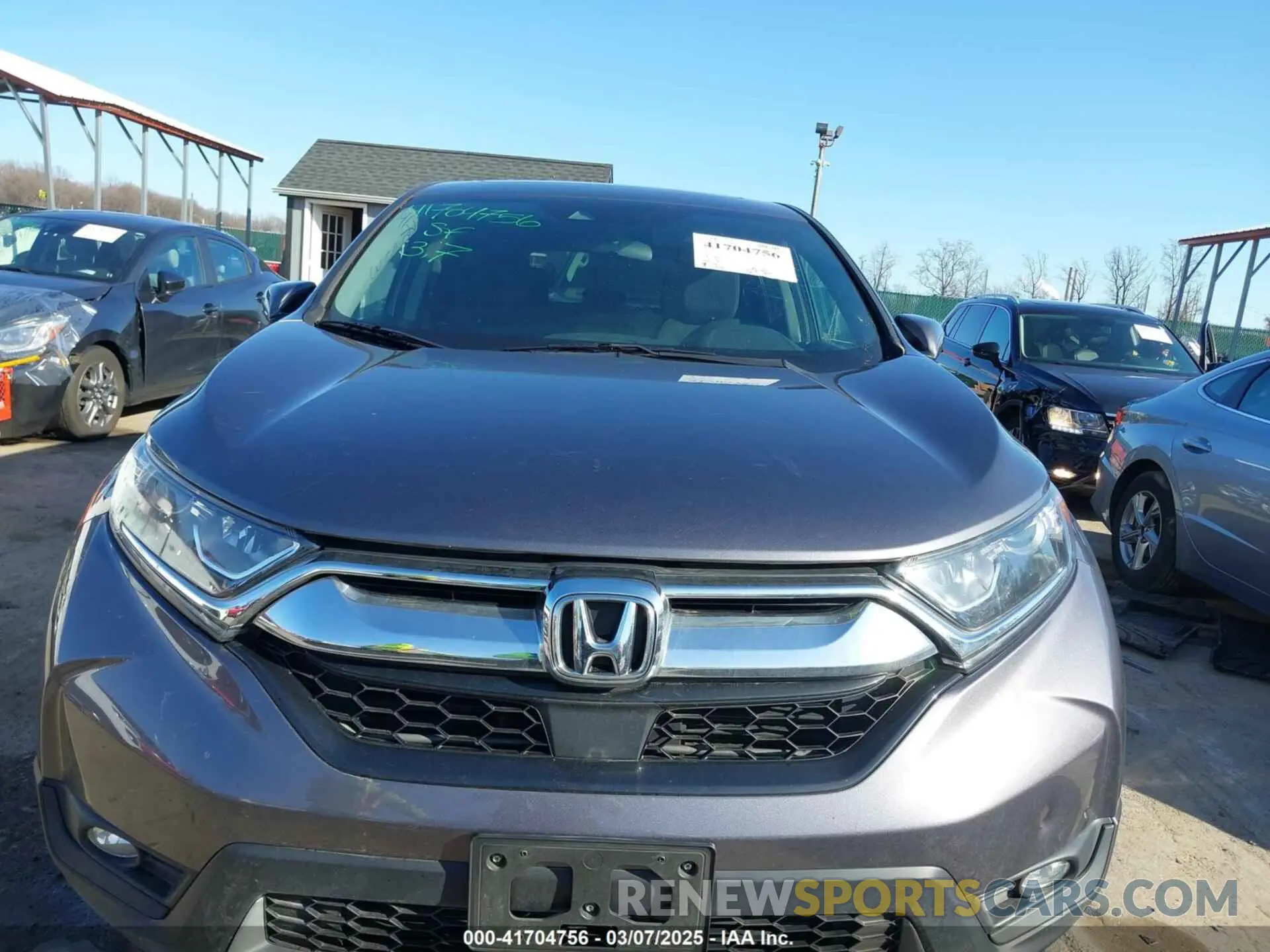 6 Photograph of a damaged car 2HKRW2H50KH637316 HONDA CR-V 2019
