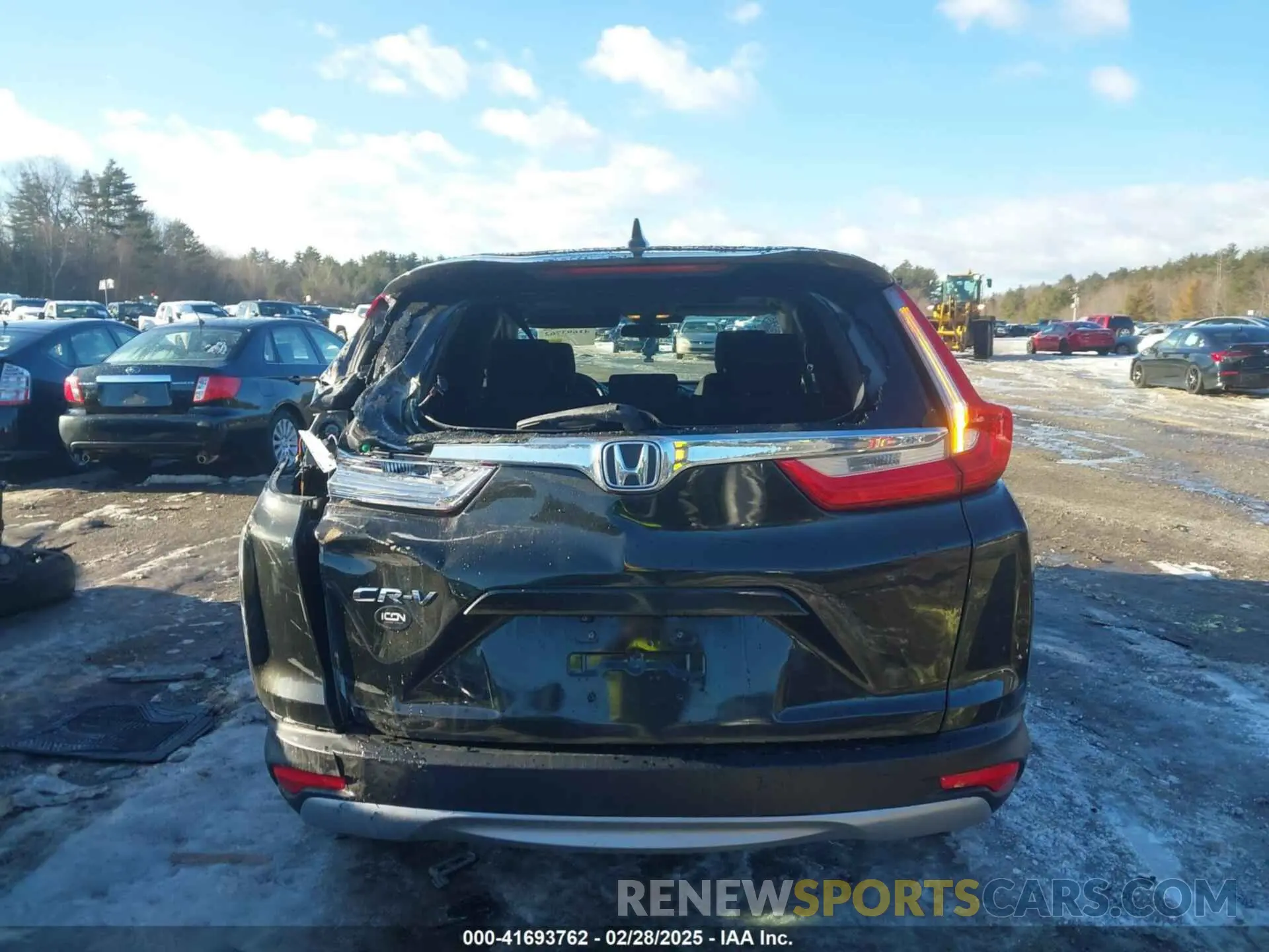 16 Photograph of a damaged car 2HKRW2H50KH646663 HONDA CR-V 2019