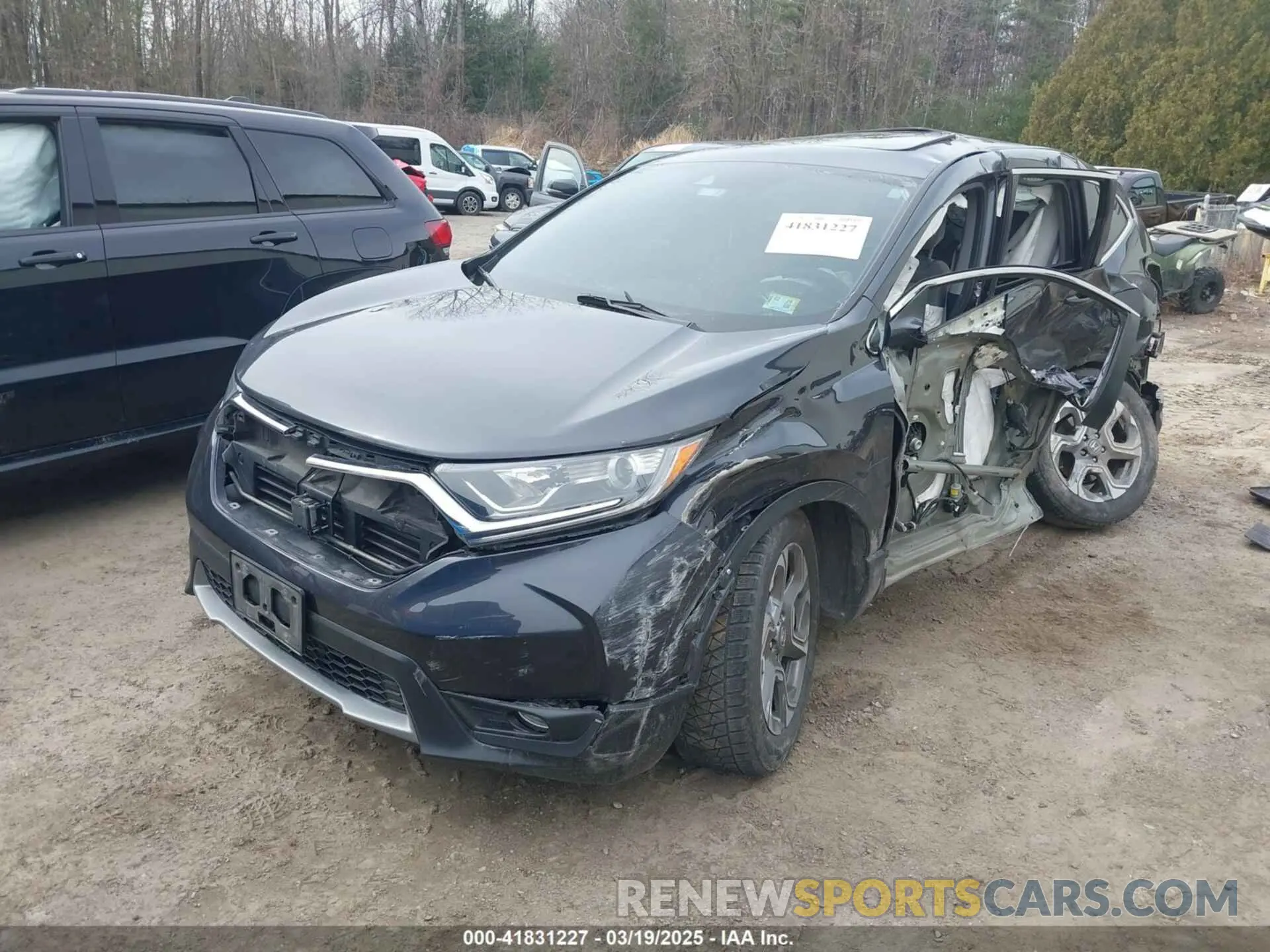 6 Photograph of a damaged car 2HKRW2H51KH659891 HONDA CR-V 2019