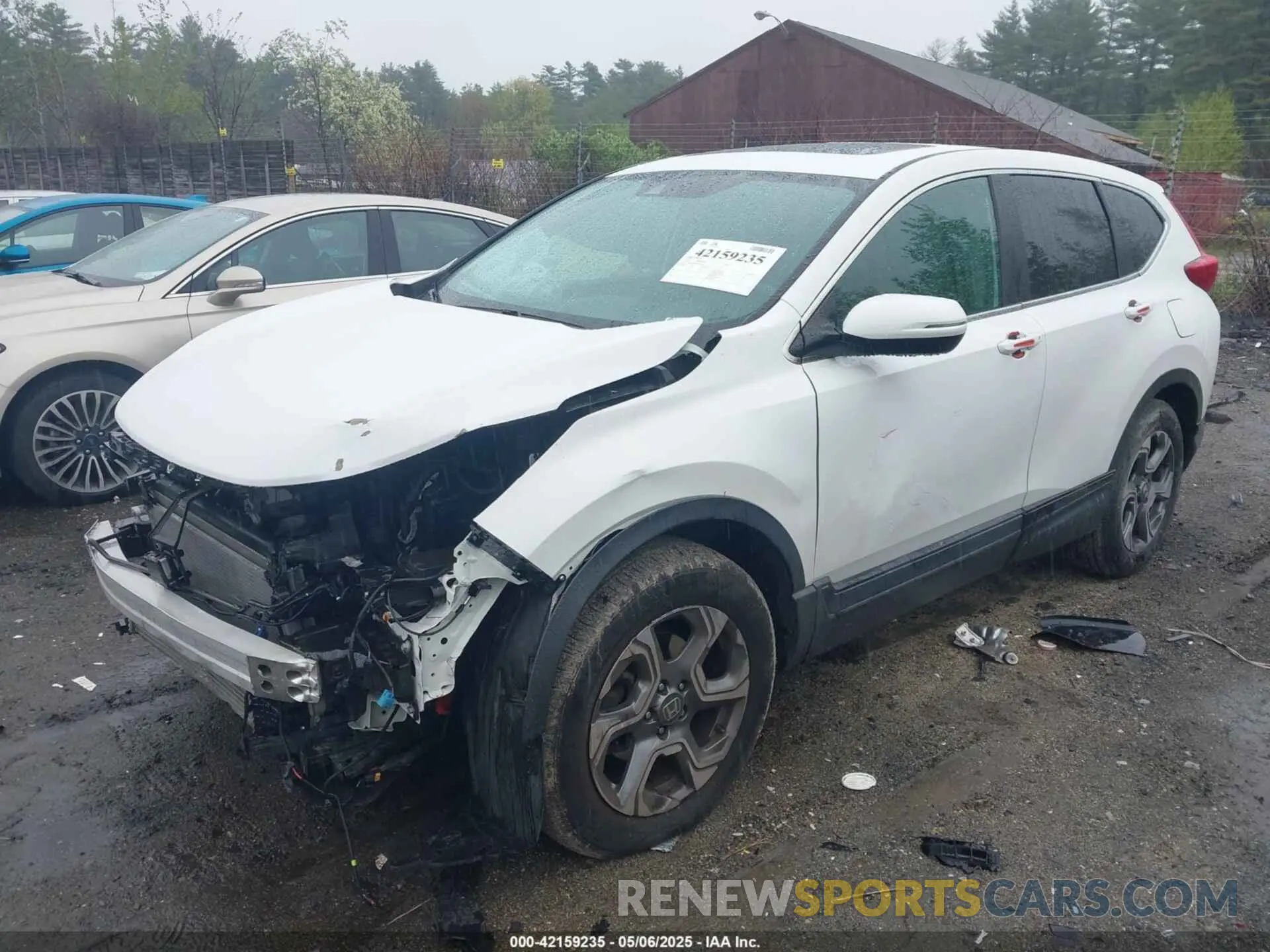 2 Photograph of a damaged car 2HKRW2H52KH660693 HONDA CR-V 2019