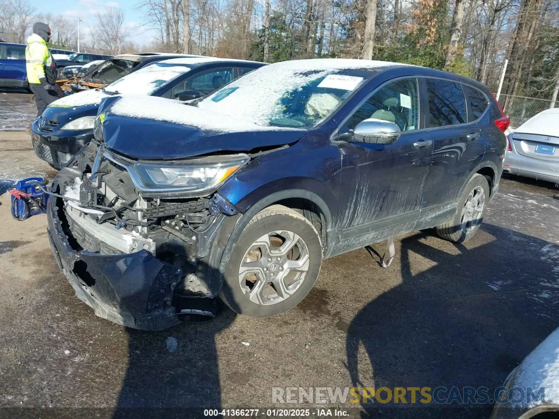2 Photograph of a damaged car 2HKRW2H54KH630921 HONDA CR-V 2019