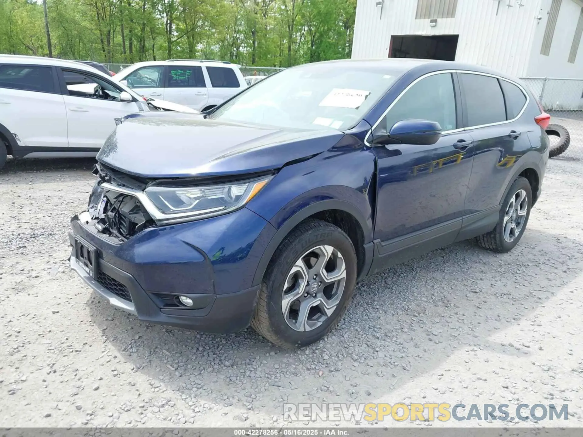 2 Photograph of a damaged car 2HKRW2H54KH657262 HONDA CR-V 2019