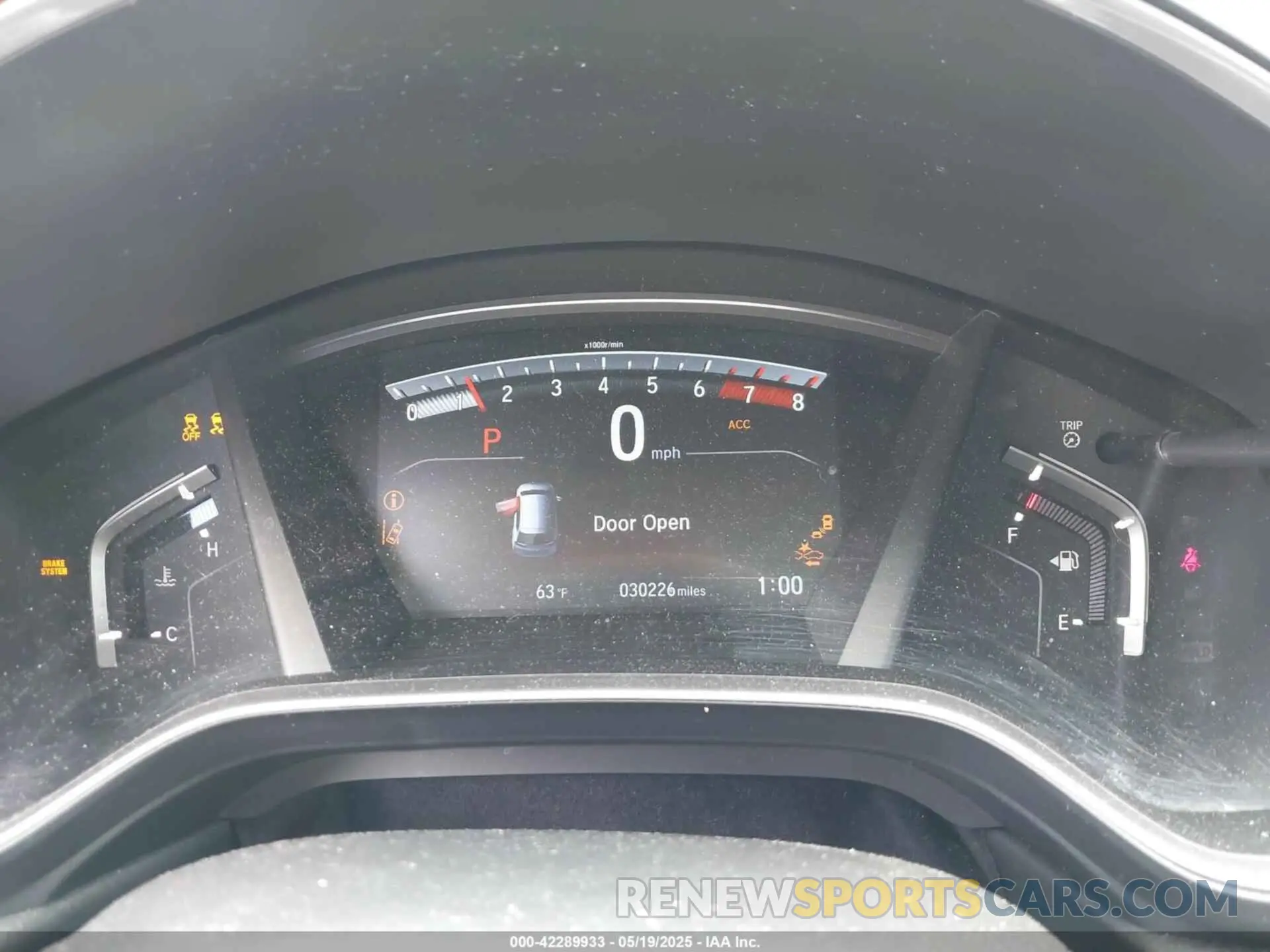 7 Photograph of a damaged car 2HKRW2H56KH634372 HONDA CR-V 2019