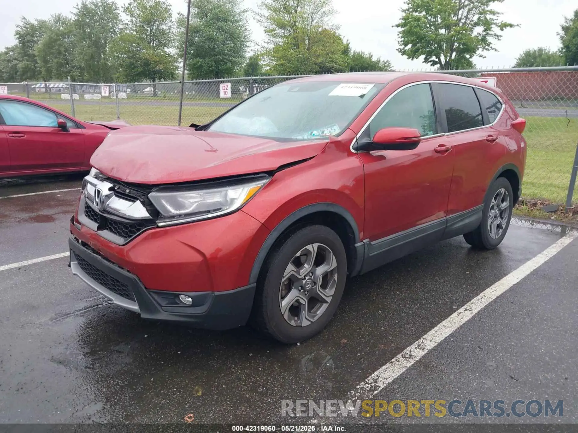2 Photograph of a damaged car 2HKRW2H57KH613336 HONDA CR-V 2019