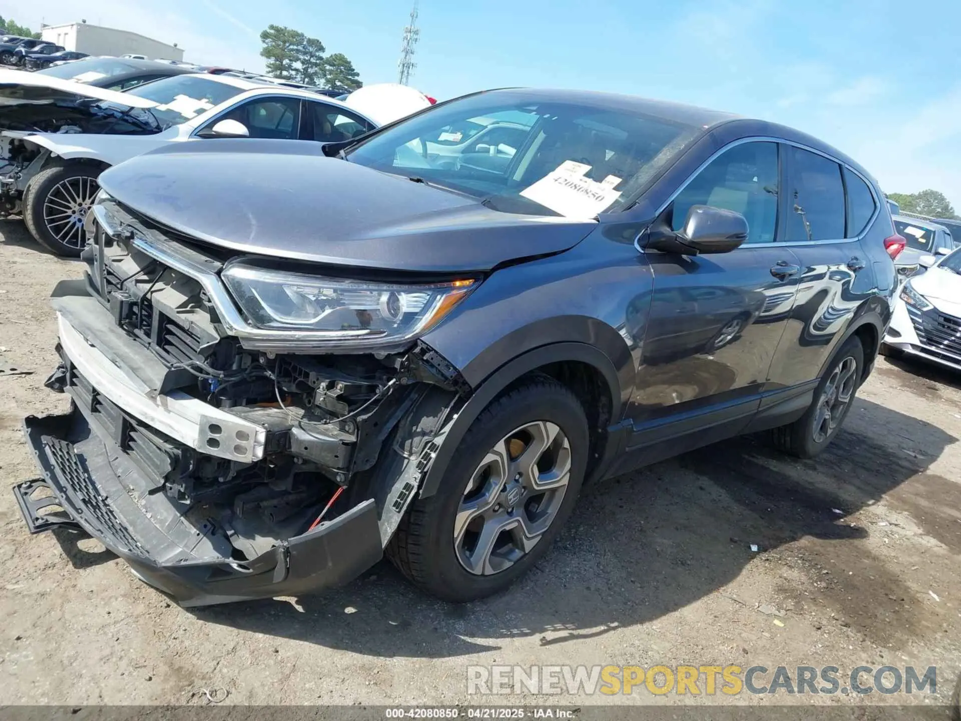 2 Photograph of a damaged car 2HKRW2H58KH667373 HONDA CR-V 2019
