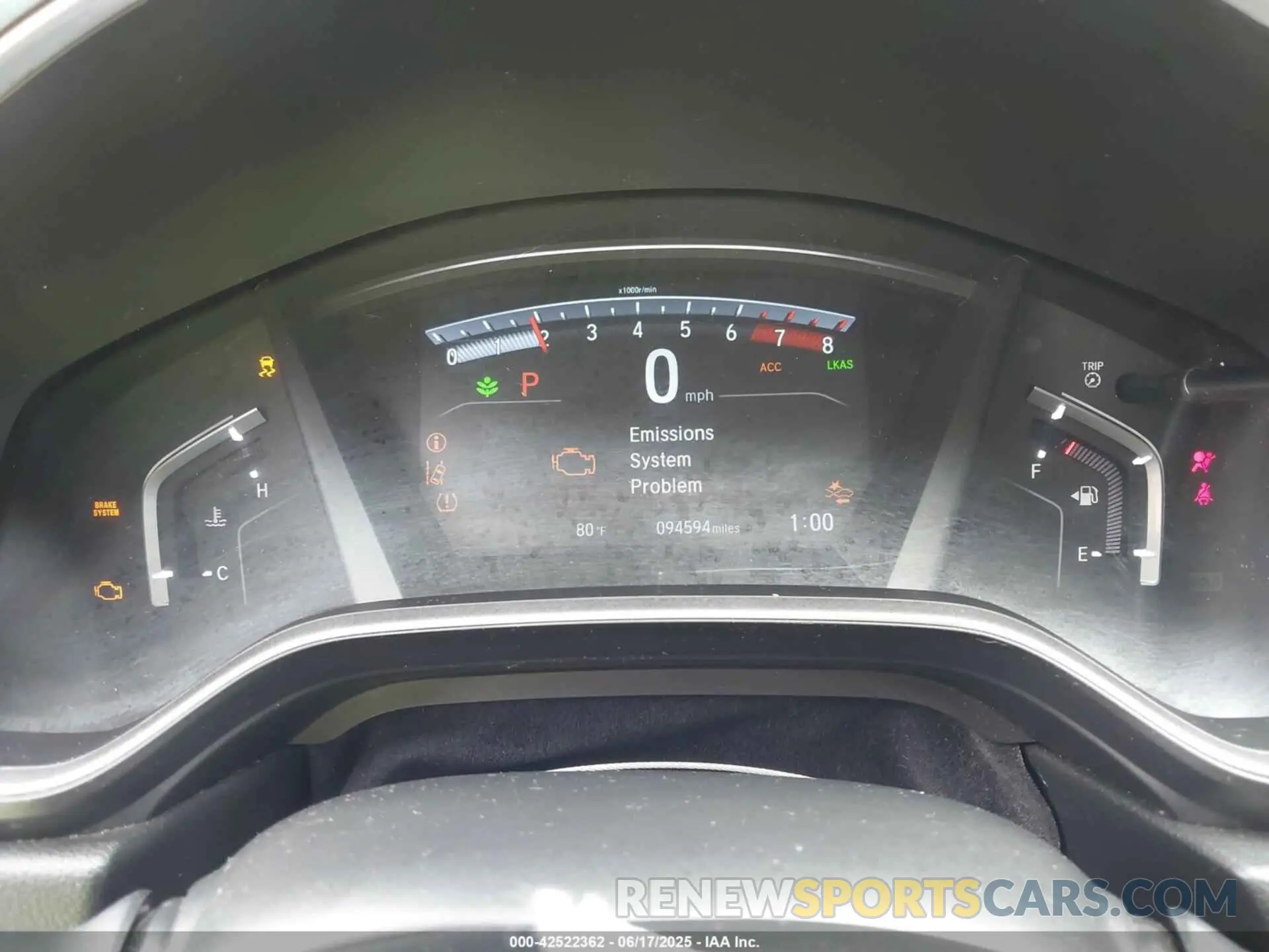 7 Photograph of a damaged car 2HKRW2H59KH650548 HONDA CR-V 2019