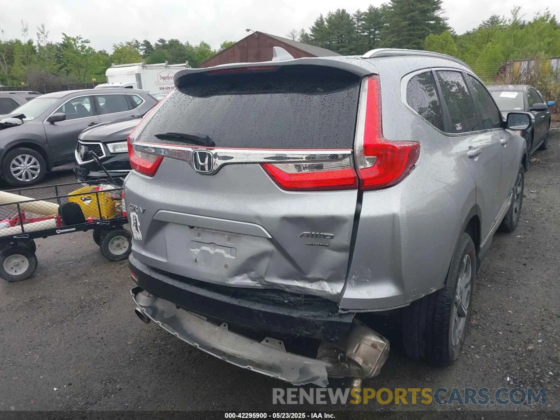 16 Photograph of a damaged car 2HKRW2H5XKH662272 HONDA CR-V 2019