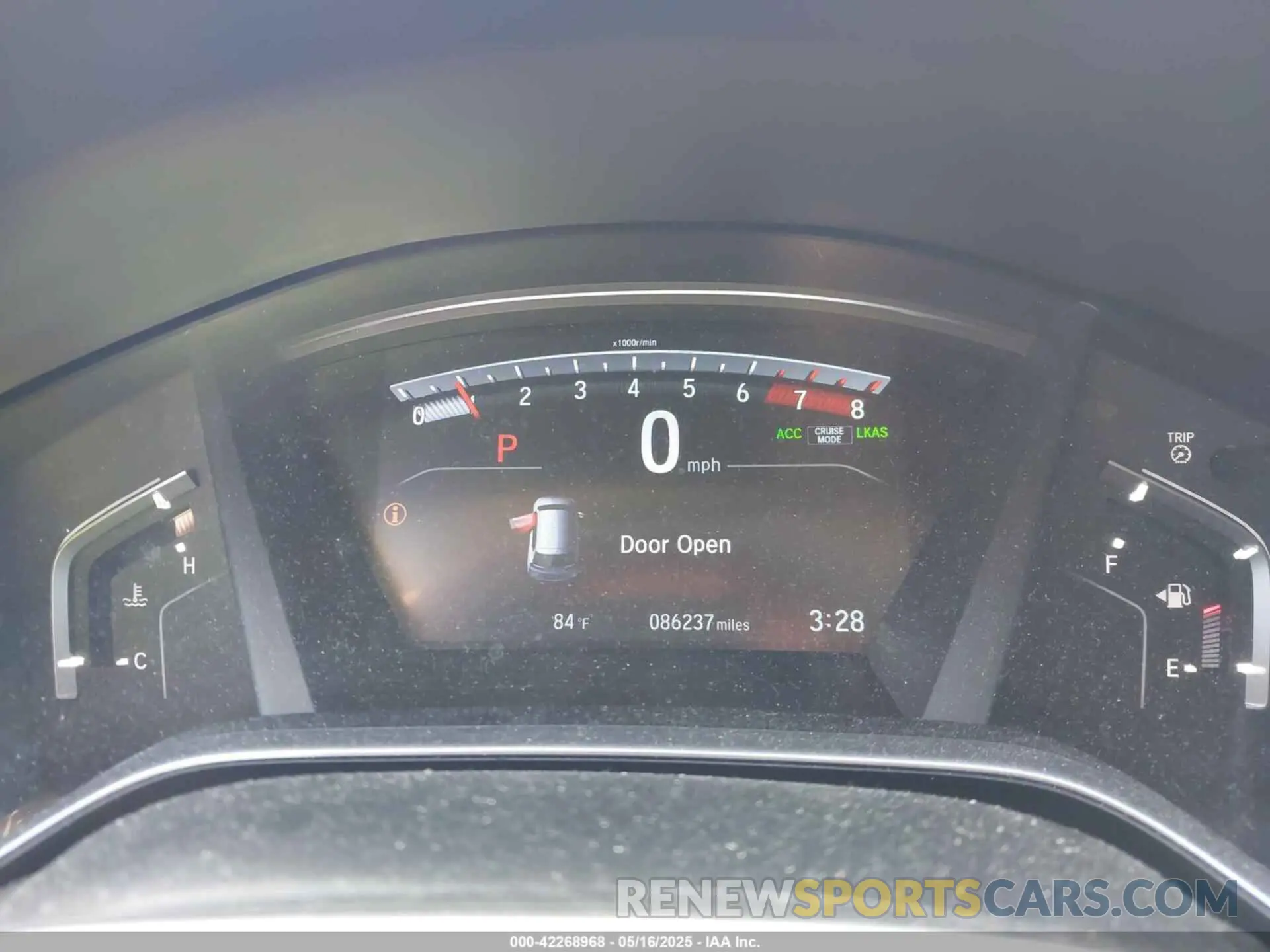 7 Photograph of a damaged car 2HKRW2H5XKH670288 HONDA CR-V 2019