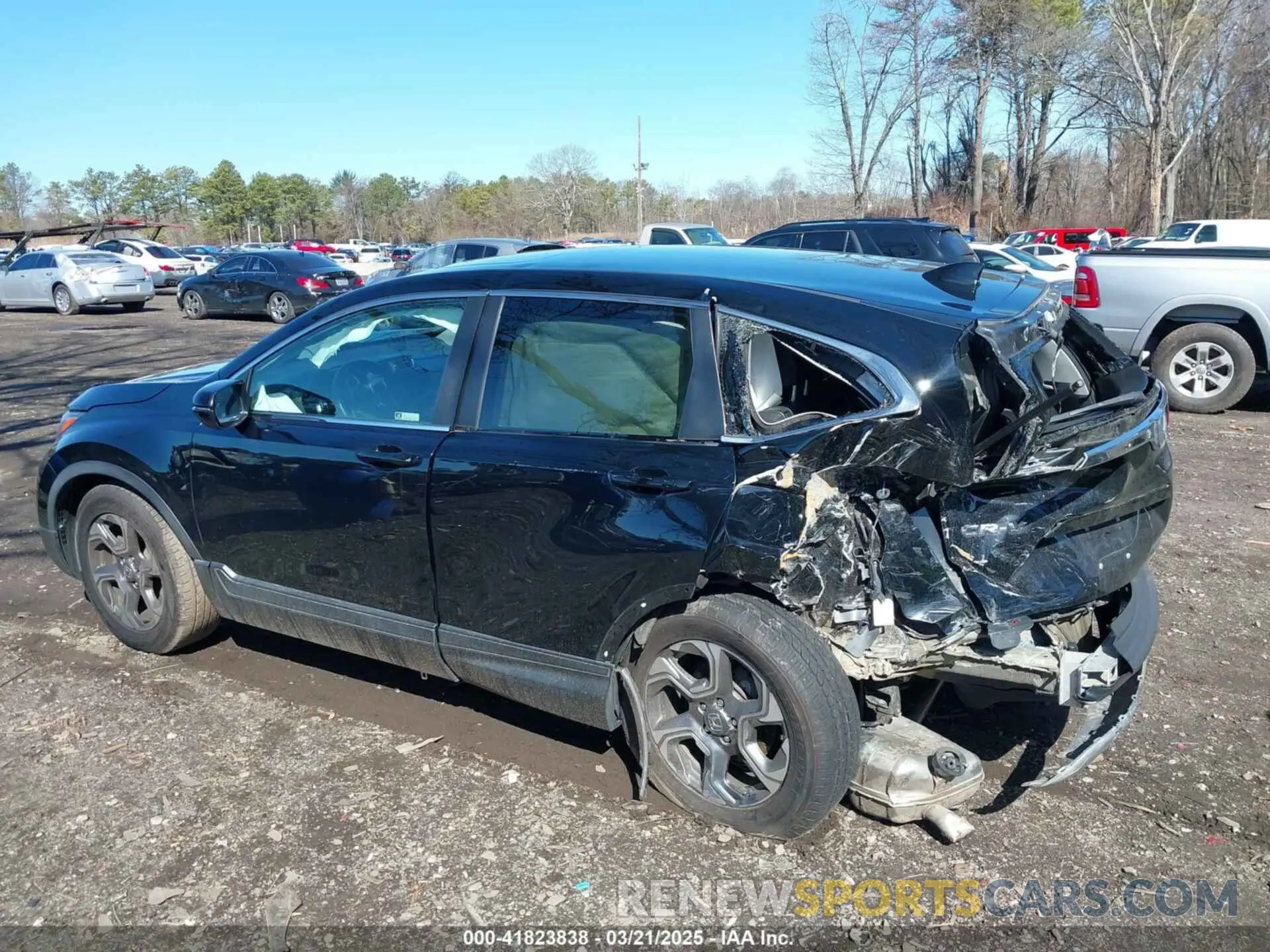 13 Photograph of a damaged car 2HKRW2H5XKH674504 HONDA CR-V 2019