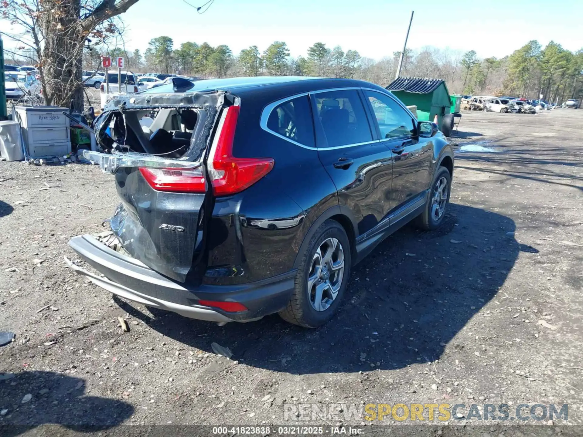 3 Photograph of a damaged car 2HKRW2H5XKH674504 HONDA CR-V 2019
