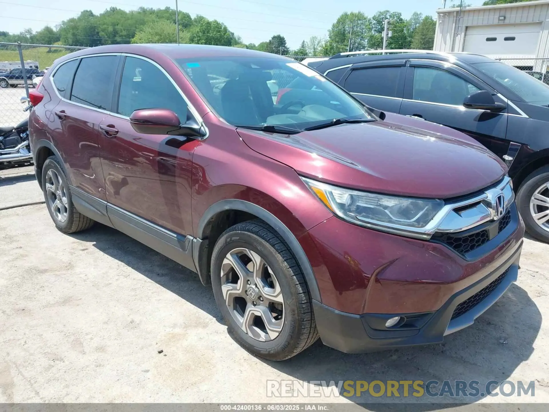 1 Photograph of a damaged car 2HKRW2H80KH602446 HONDA CR-V 2019