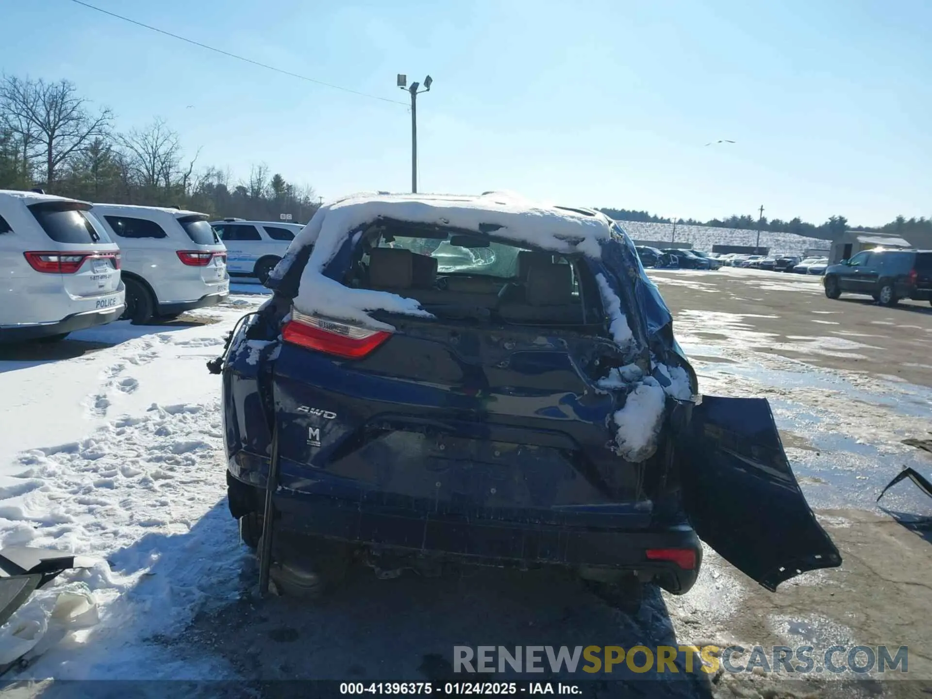 16 Photograph of a damaged car 2HKRW2H80KH643675 HONDA CR-V 2019