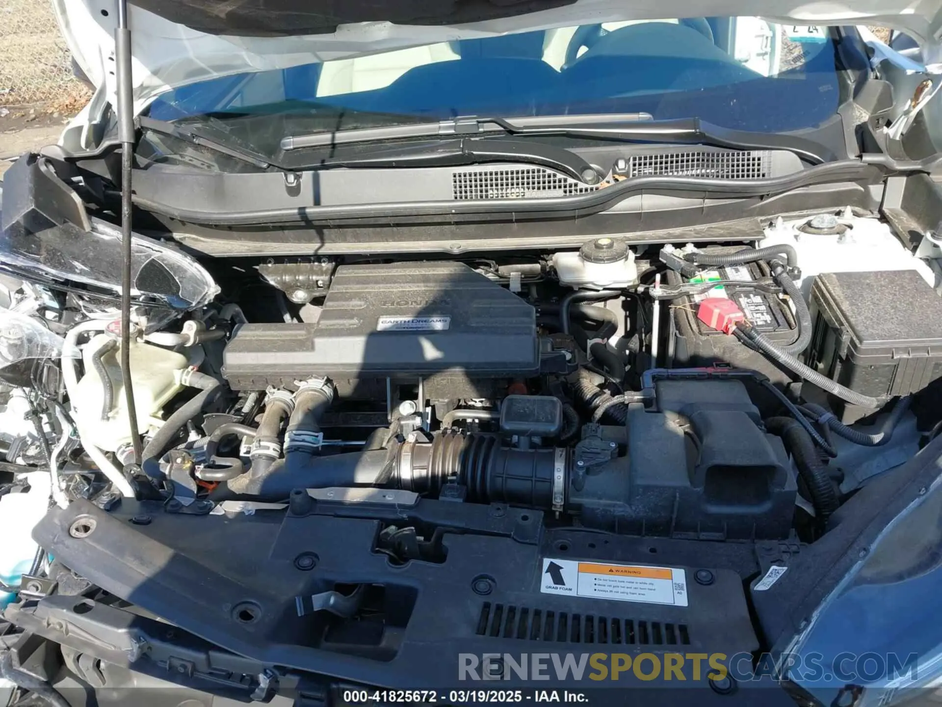 10 Photograph of a damaged car 2HKRW2H81KH612368 HONDA CR-V 2019