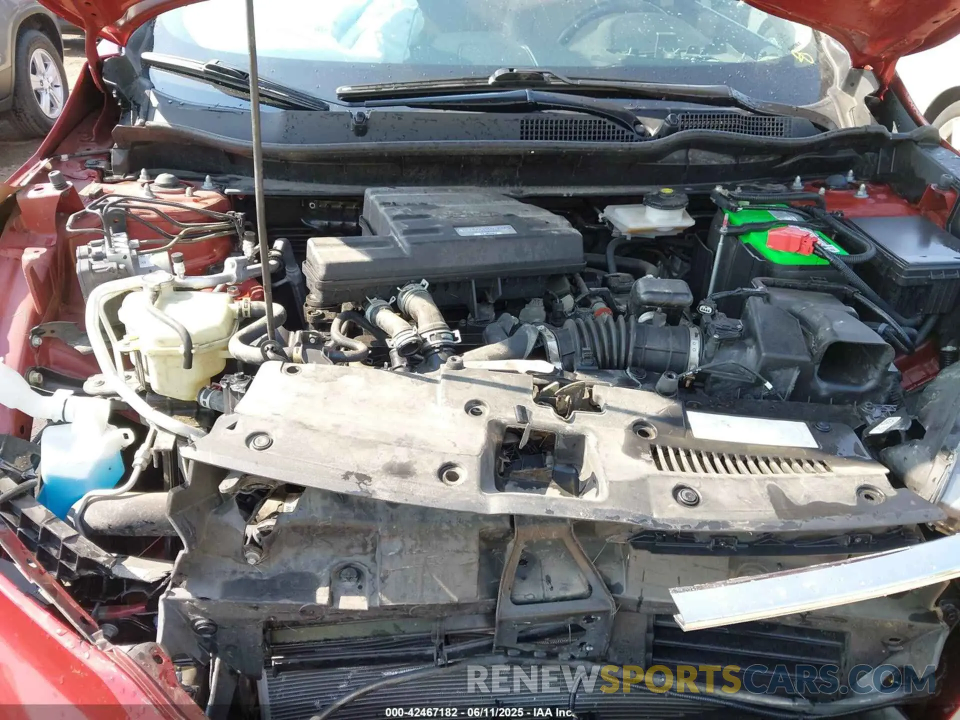 10 Photograph of a damaged car 2HKRW2H84KH611425 HONDA CR-V 2019