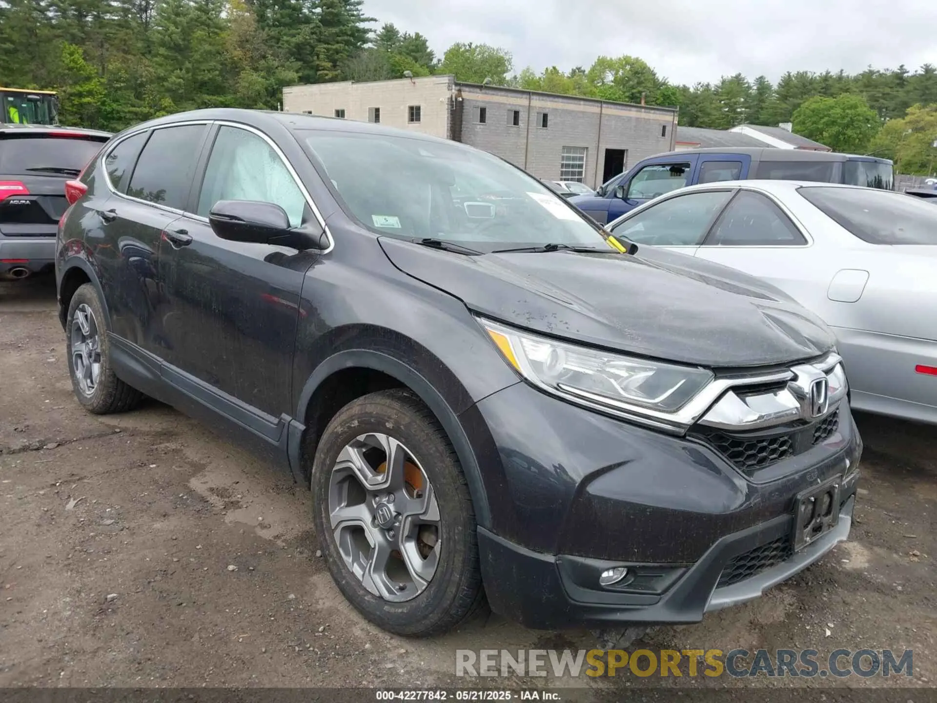 1 Photograph of a damaged car 2HKRW2H84KH665887 HONDA CR-V 2019