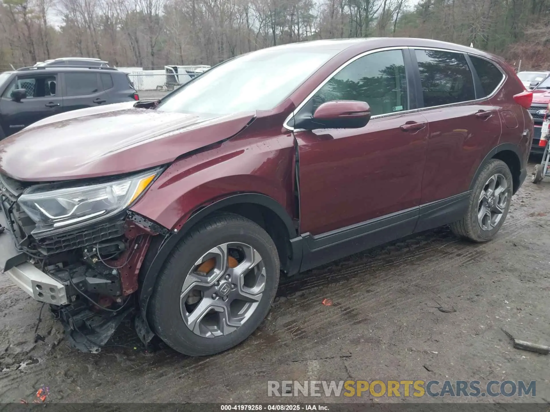 2 Photograph of a damaged car 2HKRW2H87KH620880 HONDA CR-V 2019