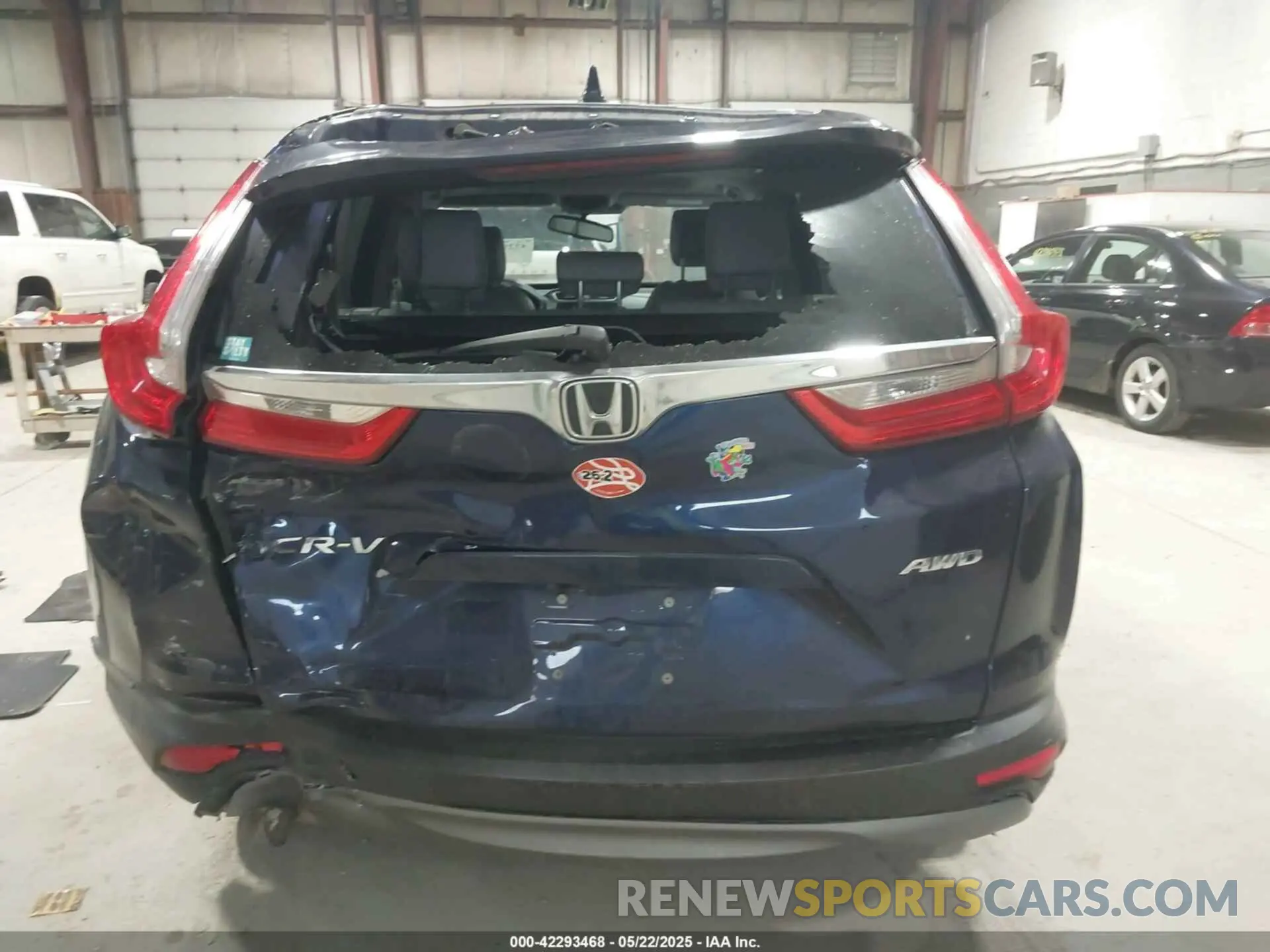 16 Photograph of a damaged car 2HKRW2H88KH620385 HONDA CR-V 2019