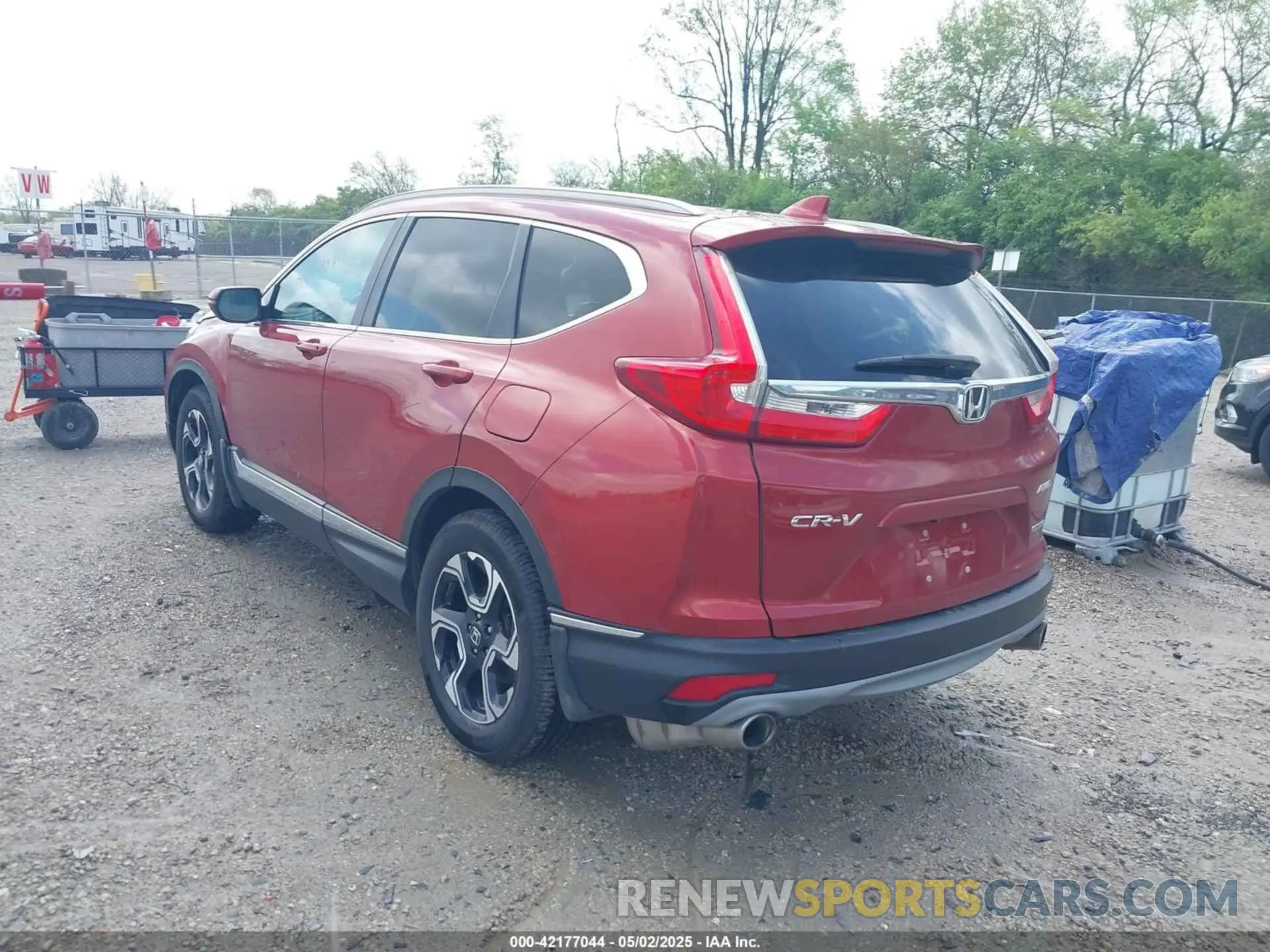 3 Photograph of a damaged car 2HKRW2H92KH626997 HONDA CR-V 2019