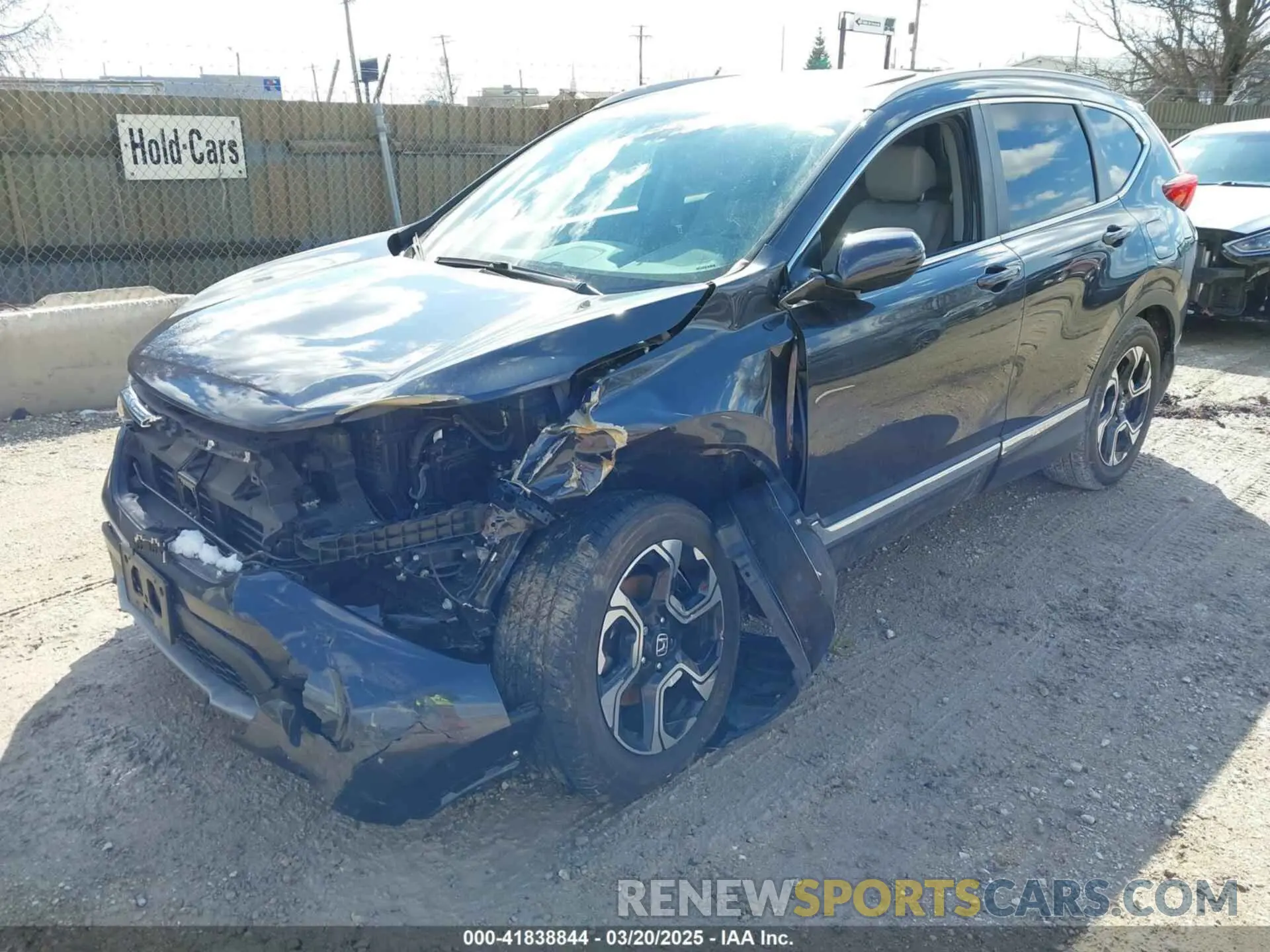 2 Photograph of a damaged car 2HKRW2H94KH636320 HONDA CR-V 2019