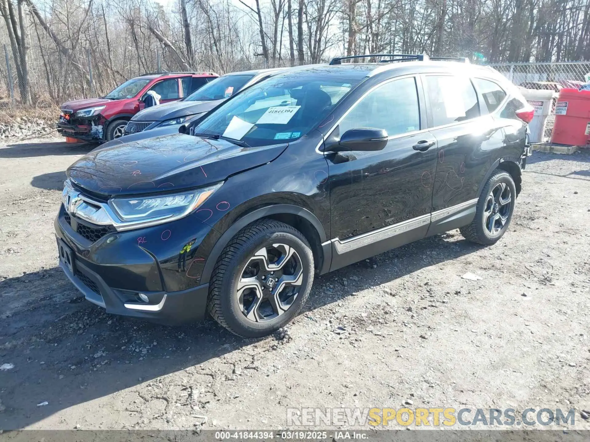 2 Photograph of a damaged car 2HKRW2H95KH631787 HONDA CR-V 2019