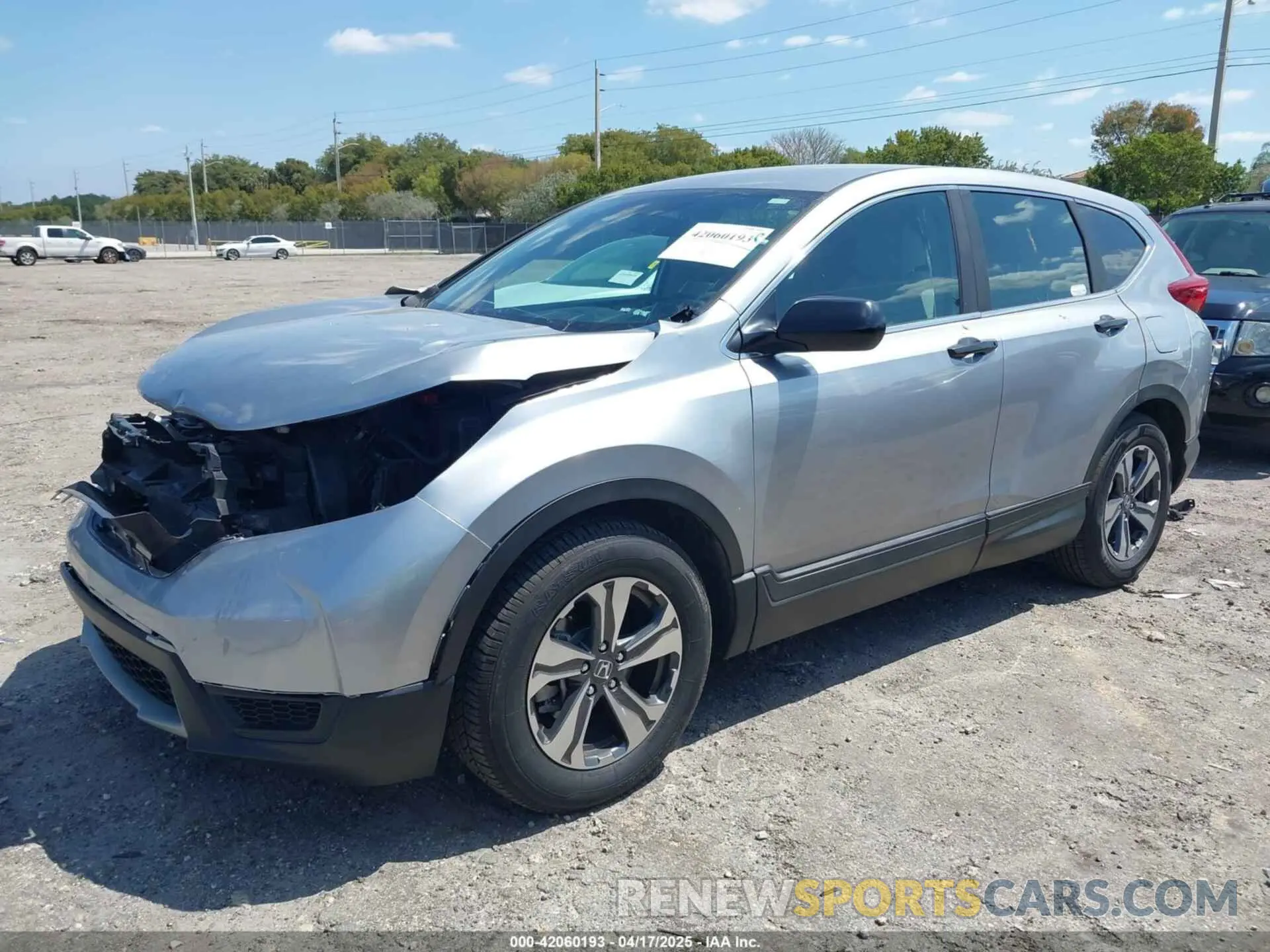 2 Photograph of a damaged car 2HKRW5H31KH411771 HONDA CR-V 2019