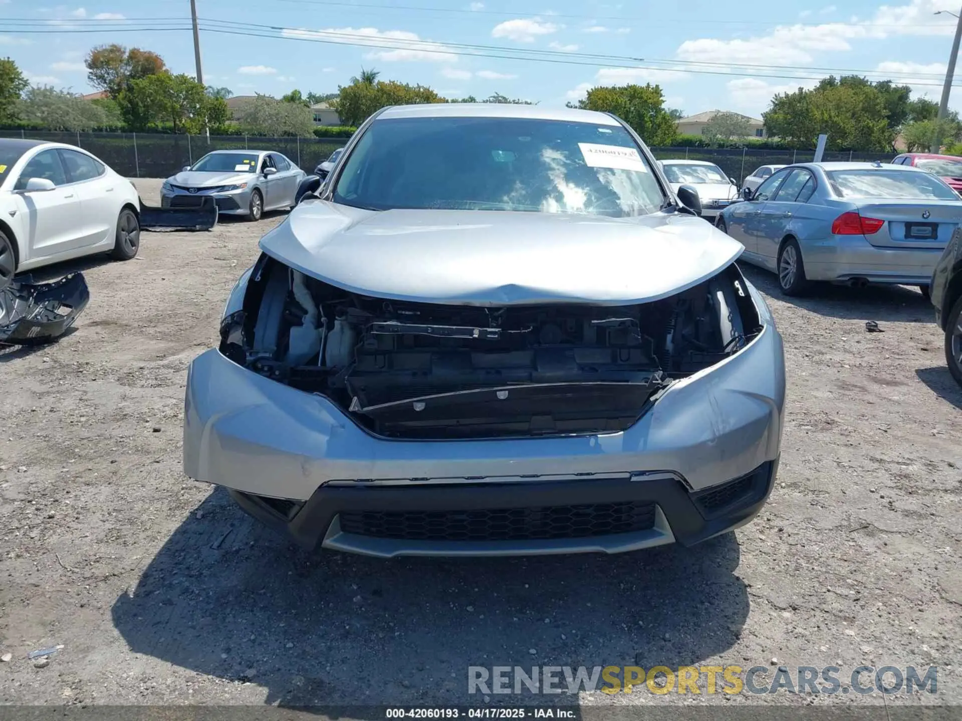 6 Photograph of a damaged car 2HKRW5H31KH411771 HONDA CR-V 2019