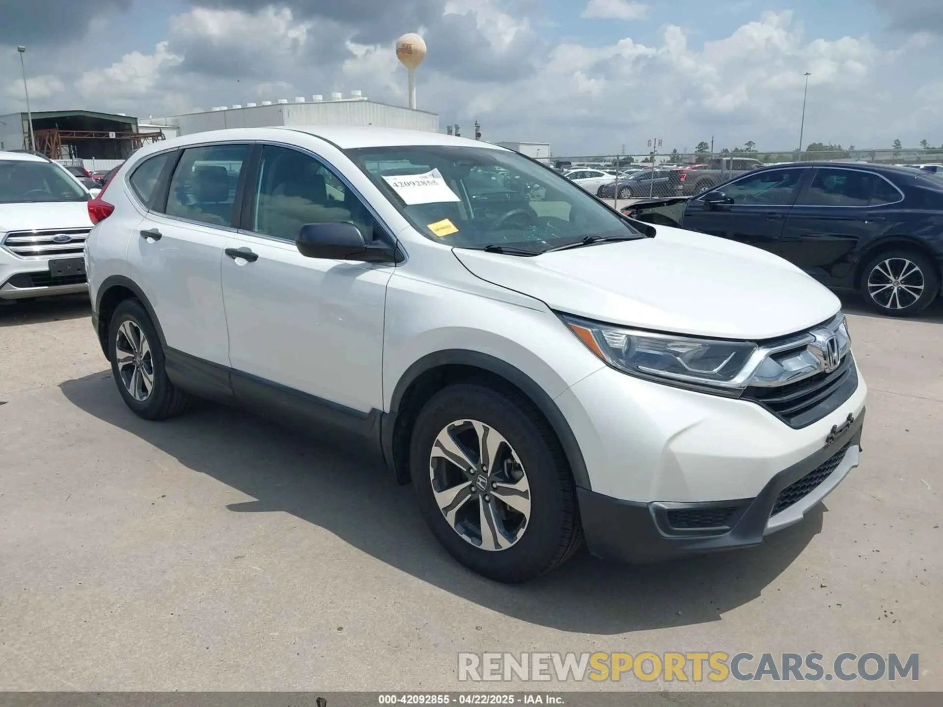 1 Photograph of a damaged car 2HKRW5H32KH414940 HONDA CR-V 2019