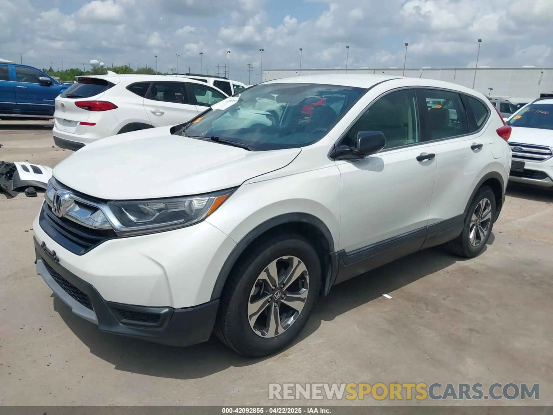 2 Photograph of a damaged car 2HKRW5H32KH414940 HONDA CR-V 2019