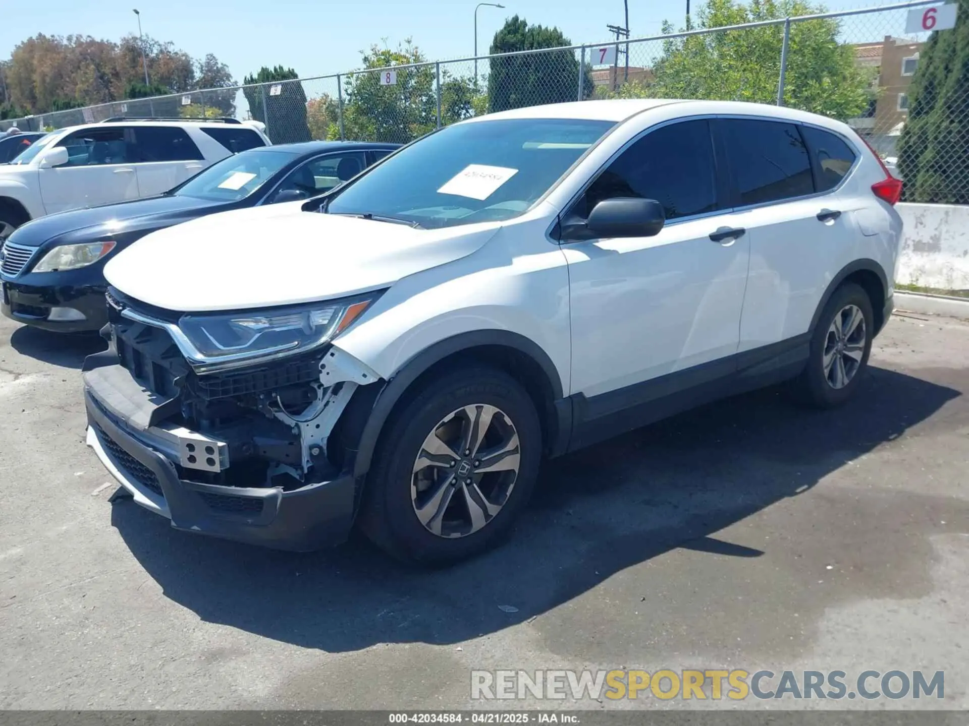 2 Photograph of a damaged car 2HKRW5H33KH407463 HONDA CR-V 2019