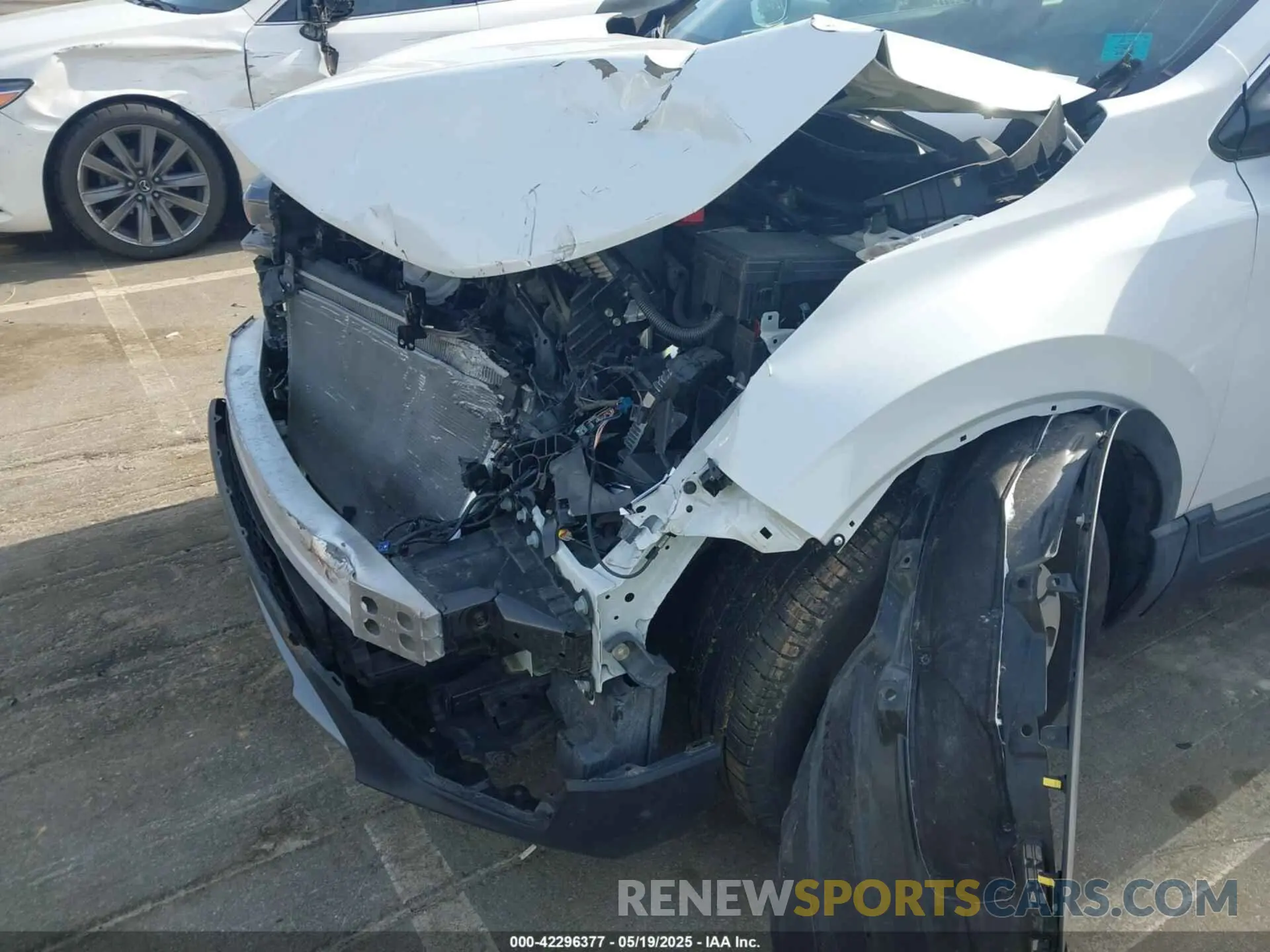6 Photograph of a damaged car 2HKRW5H33KH418401 HONDA CR-V 2019