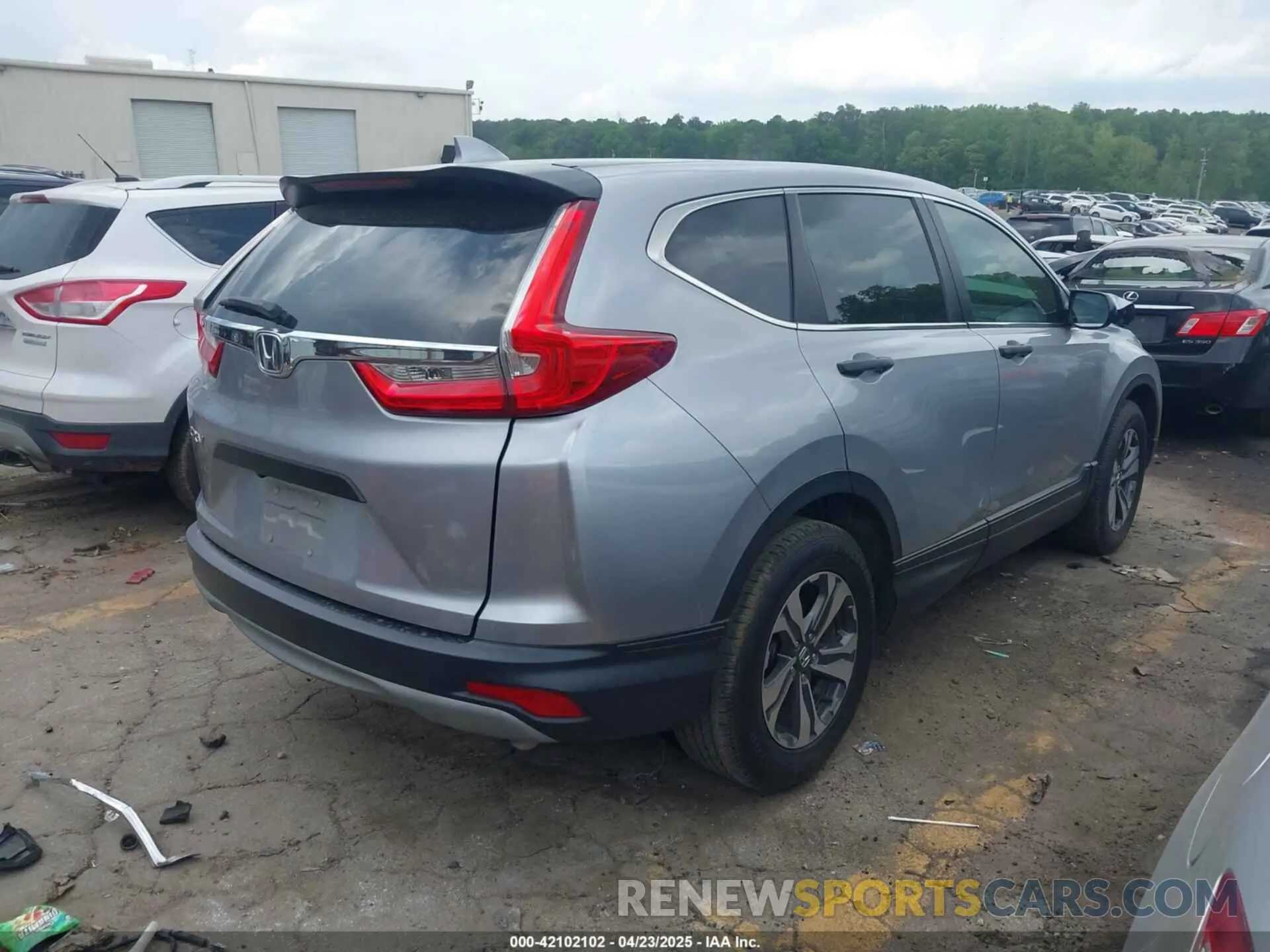 4 Photograph of a damaged car 2HKRW5H35KH403298 HONDA CR-V 2019