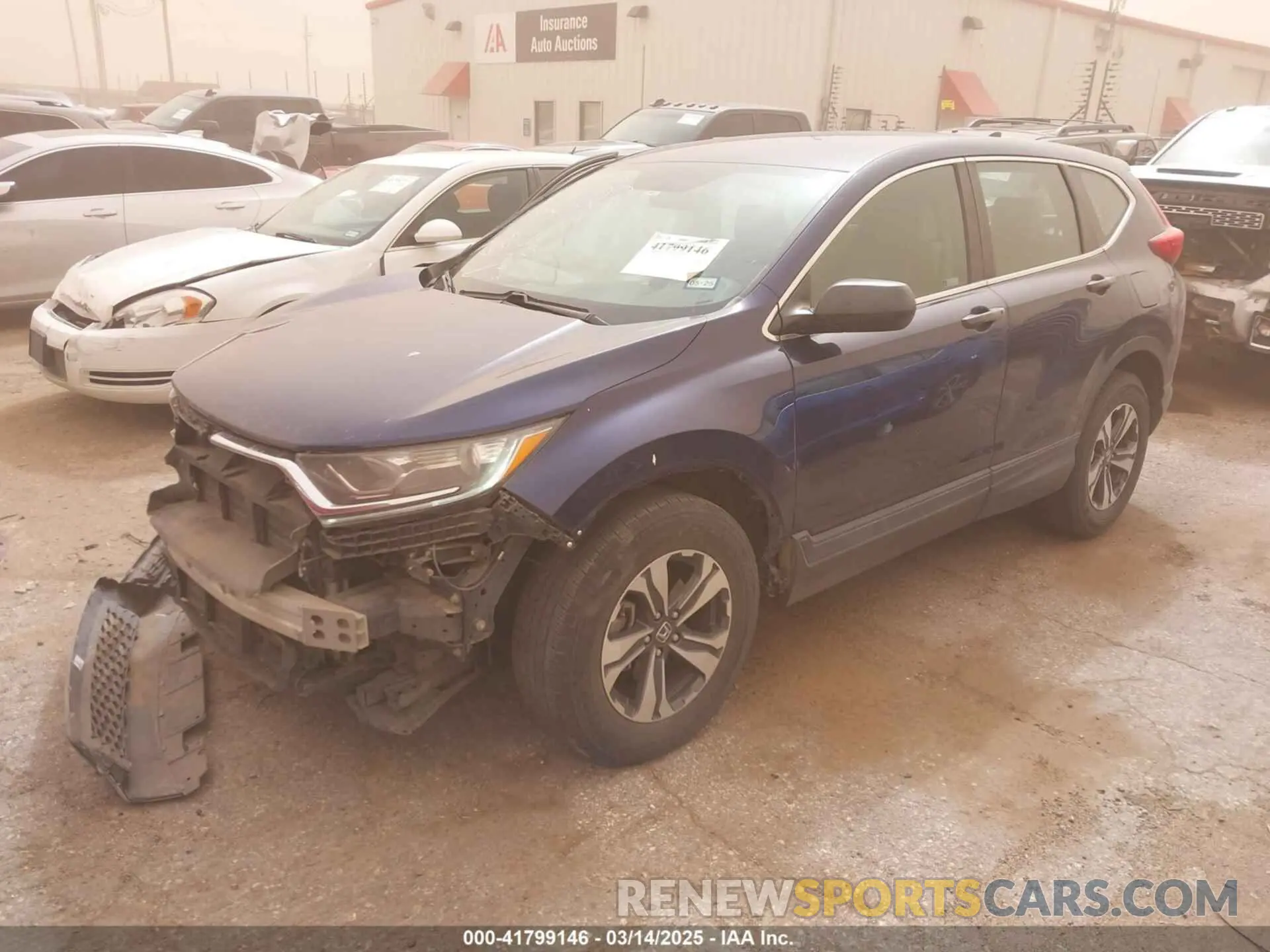 2 Photograph of a damaged car 2HKRW5H35KH416522 HONDA CR-V 2019