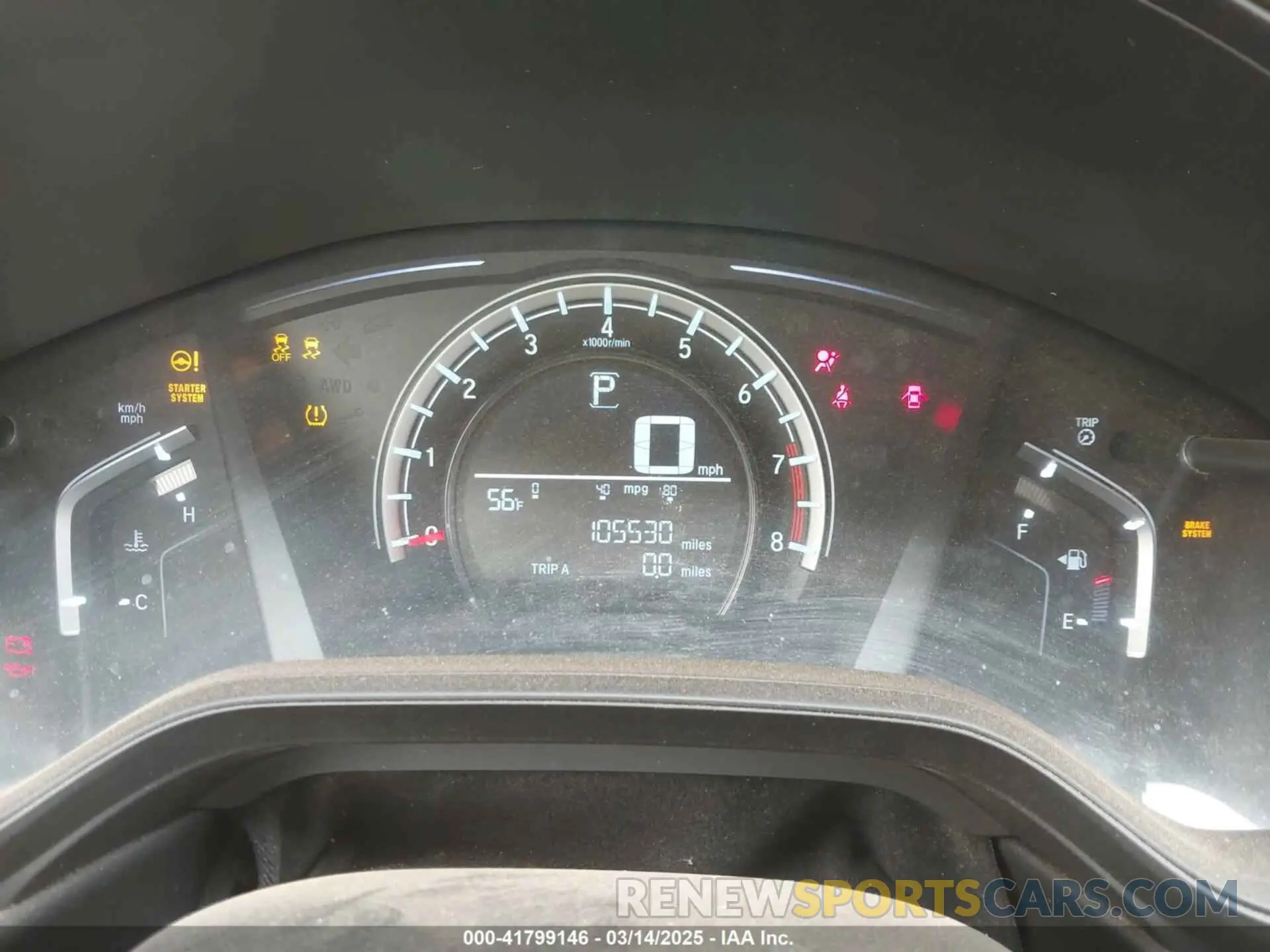 7 Photograph of a damaged car 2HKRW5H35KH416522 HONDA CR-V 2019